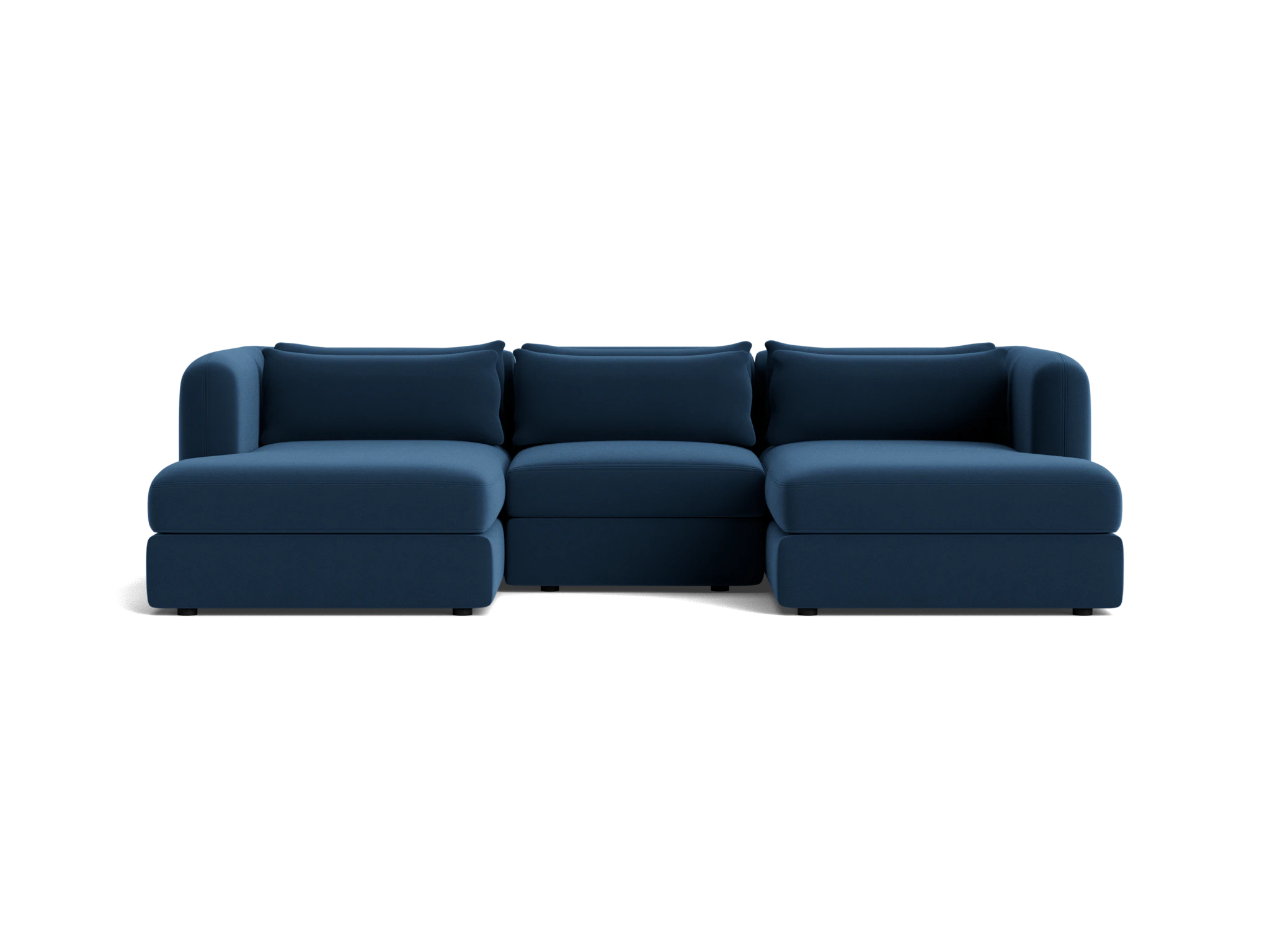 sebastian modular chaise sectional royale cobalt