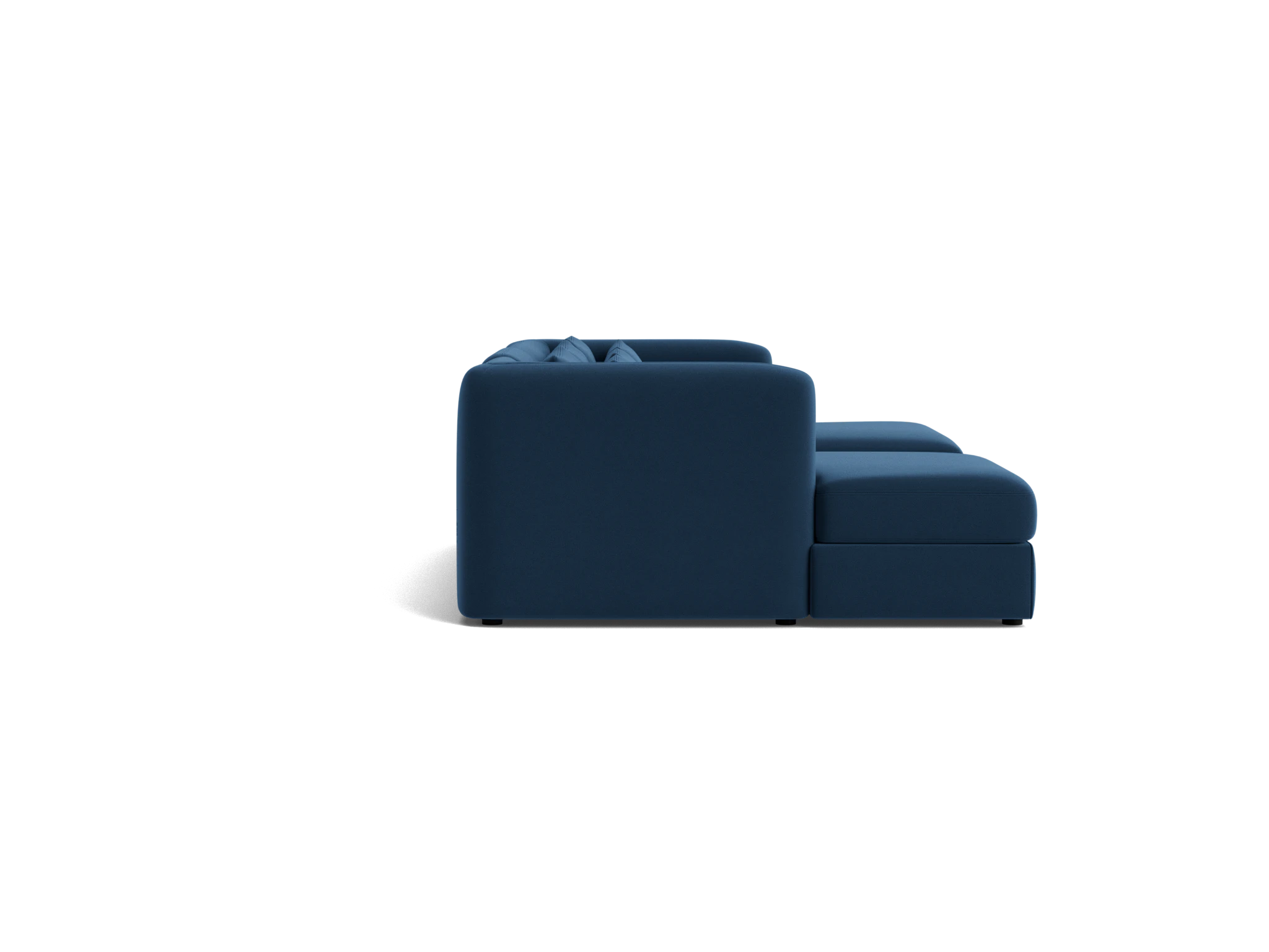sebastian modular chaise sectional royale cobalt