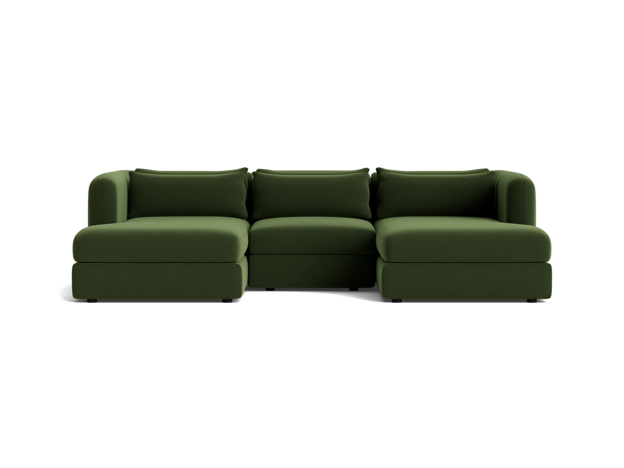 sebastian modular chaise sectional royale forest