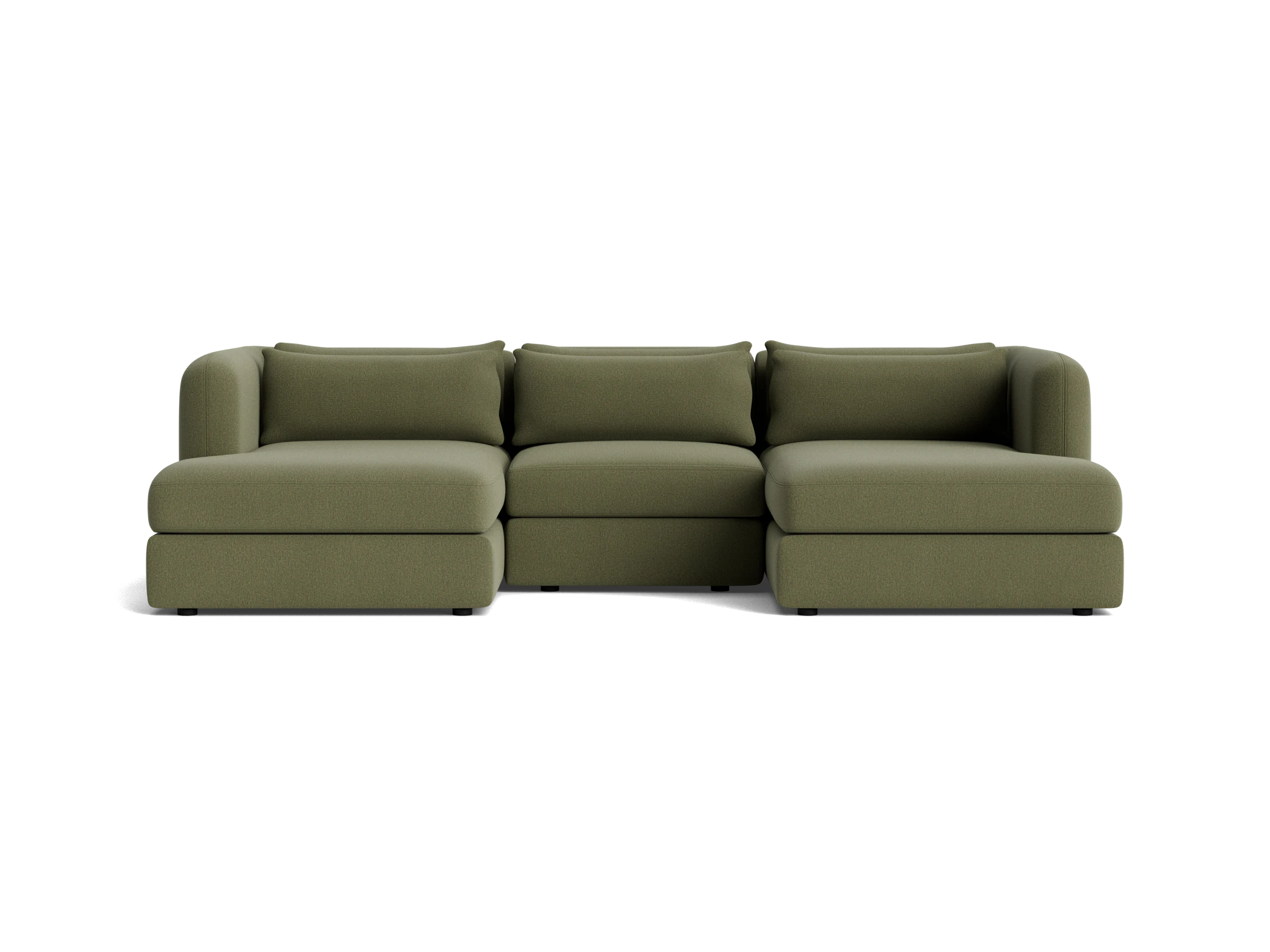 sebastian modular chaise sectional faithful olive
