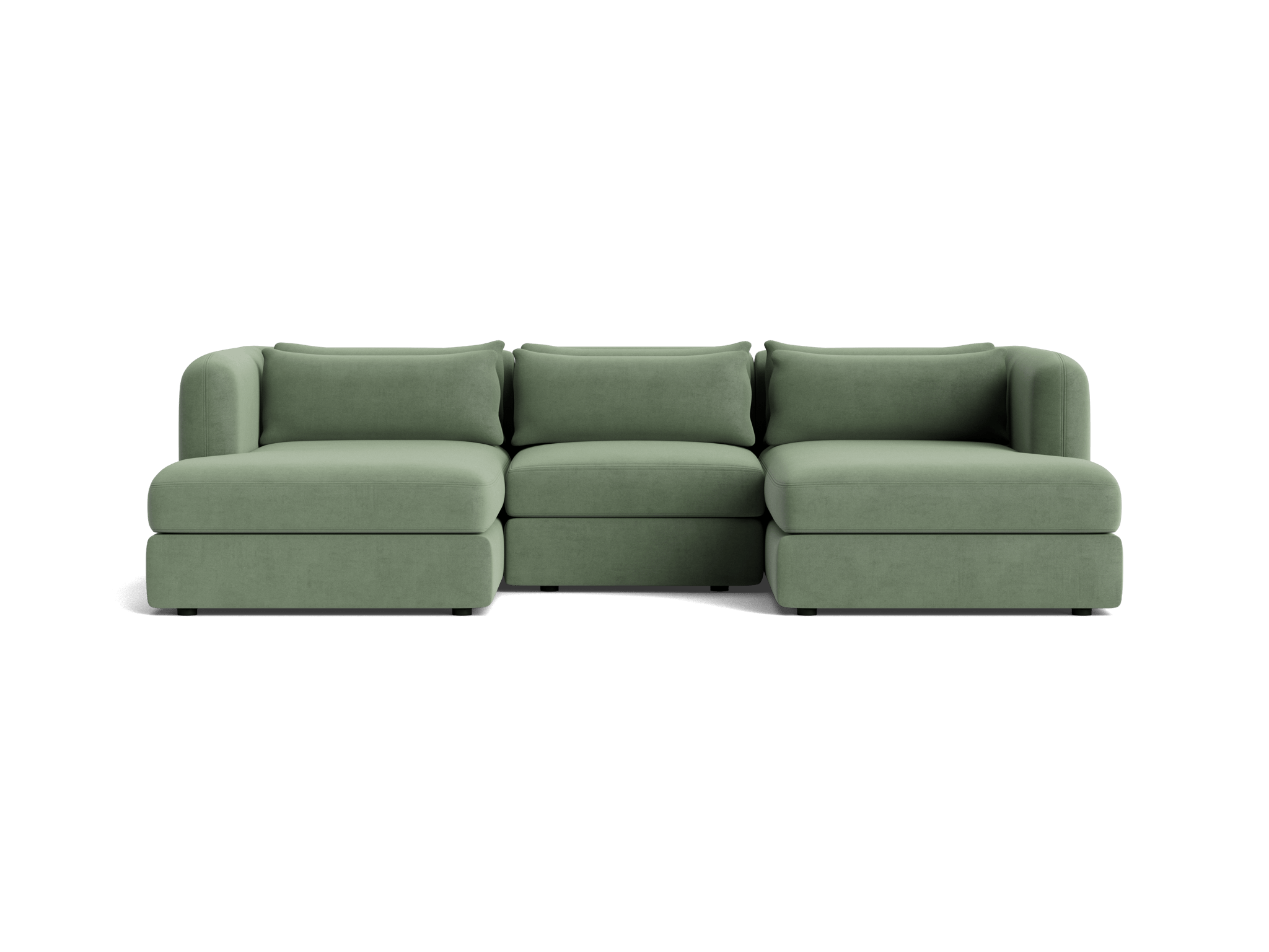 sebastian modular chaise sectional royale sage