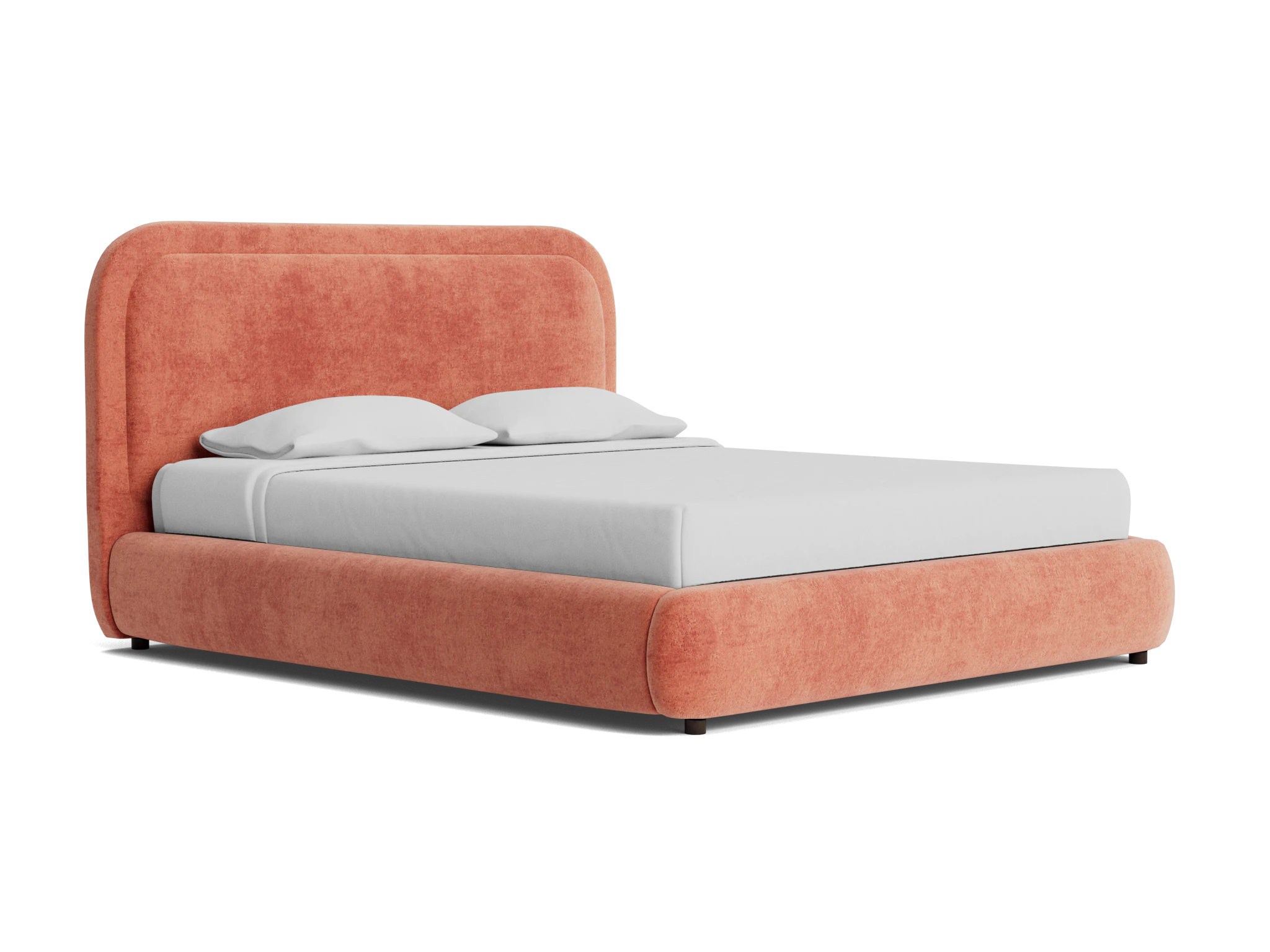 griffin bed plush terra rose