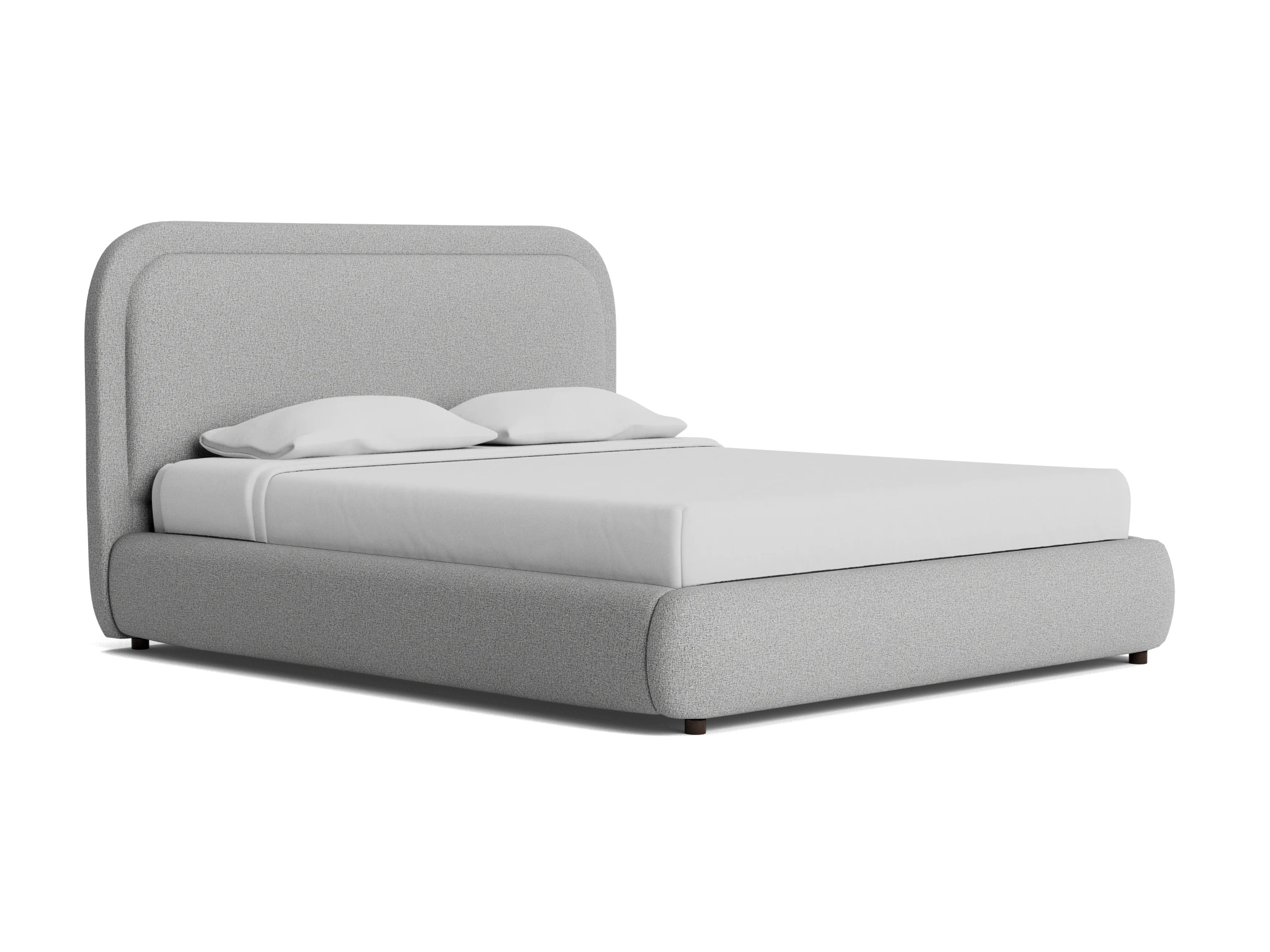 griffin bed taylor felt gray