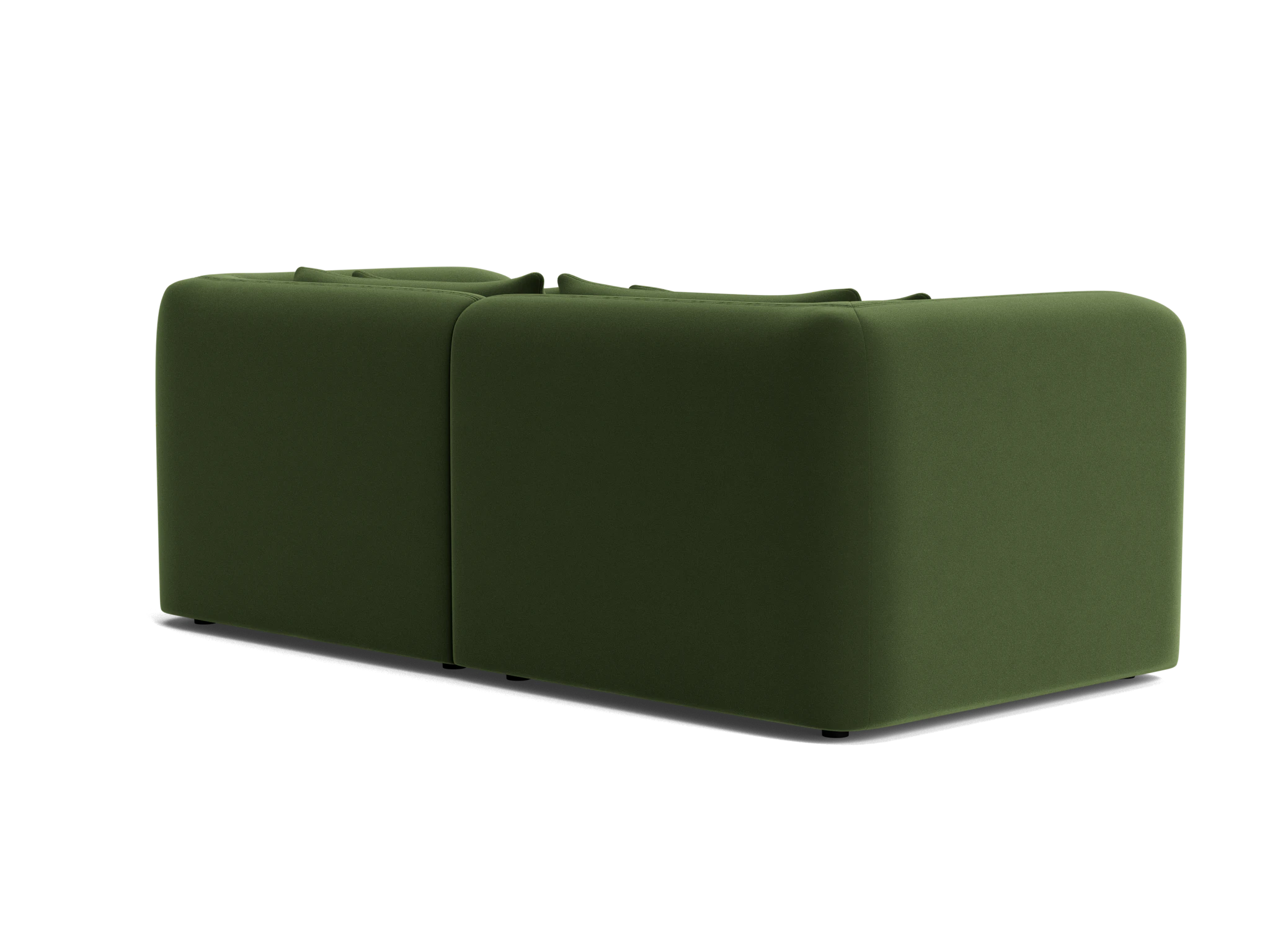 sebastian modular loveseat royale forest