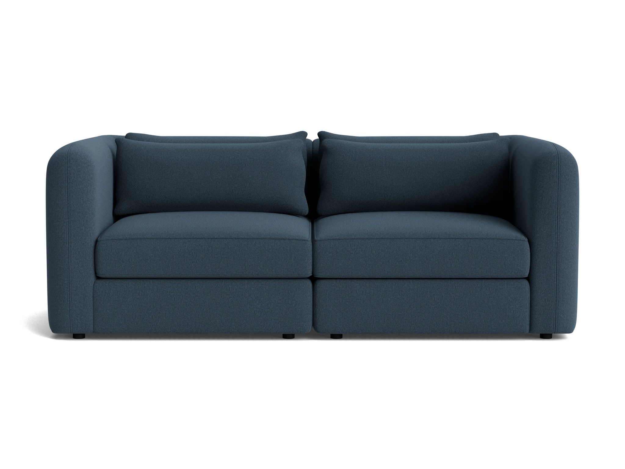 sebastian modular loveseat faithful indigo