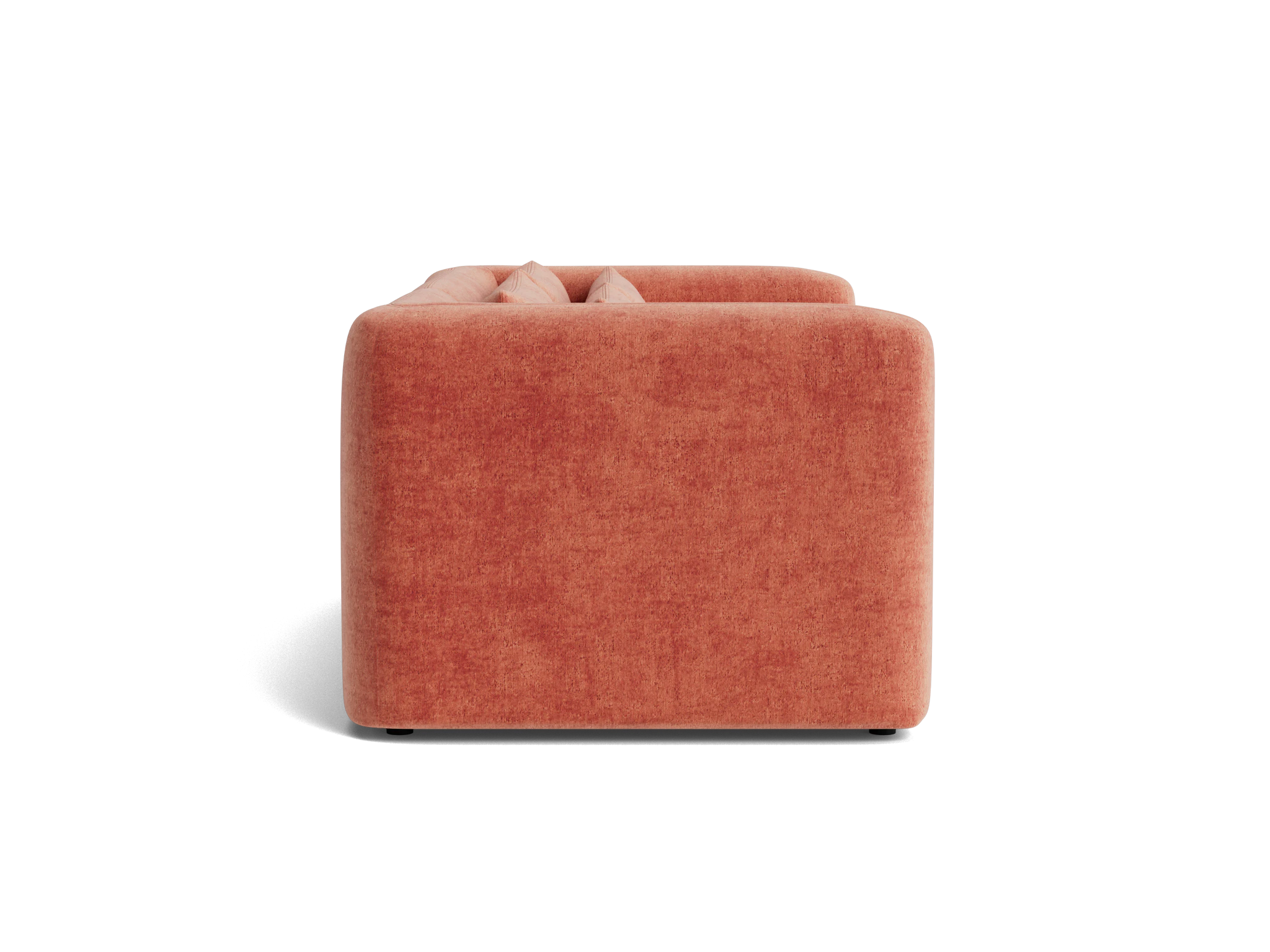 sebastian modular loveseat plush terra rose