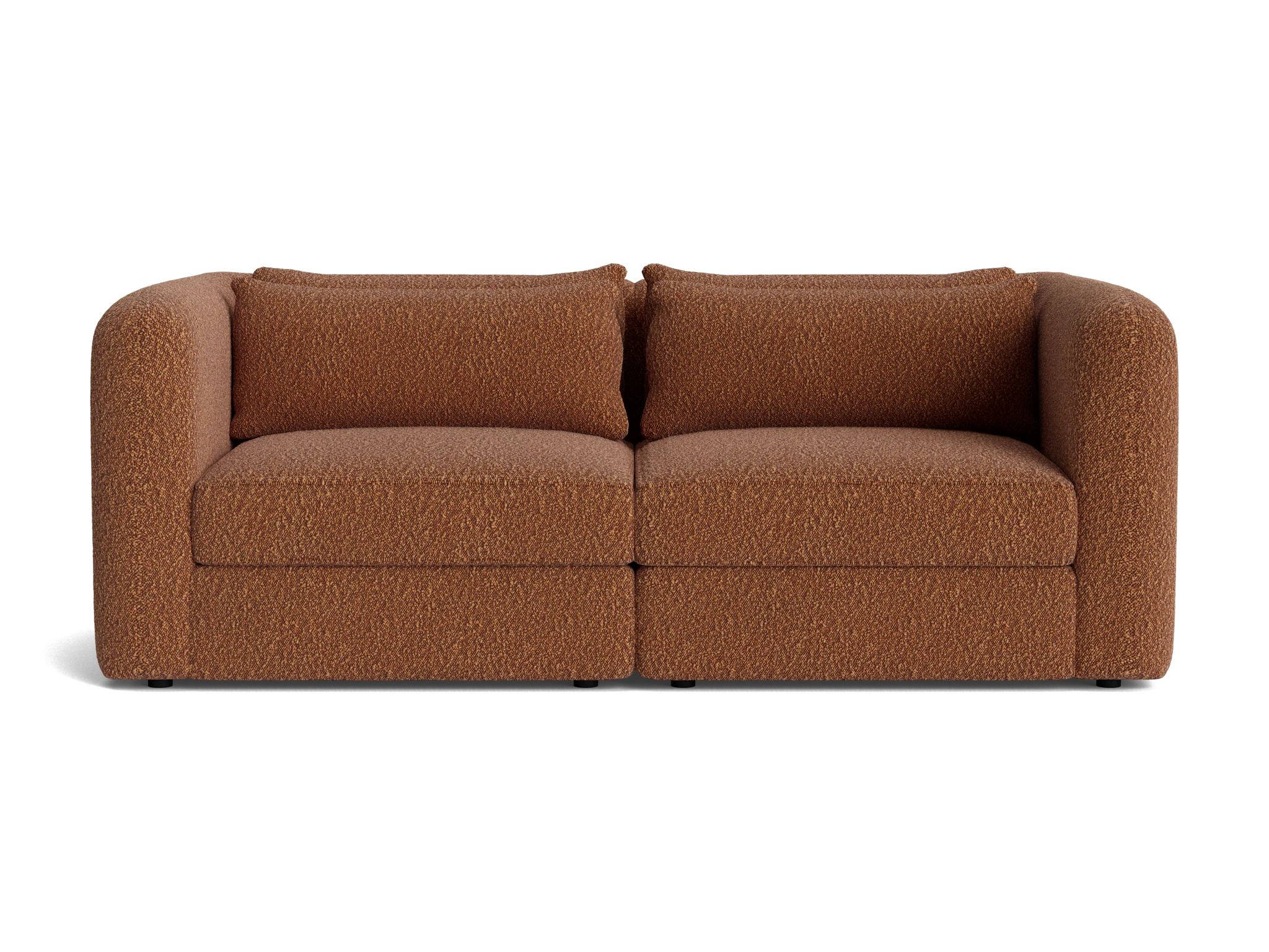 sebastian modular loveseat bubbly moscow mule