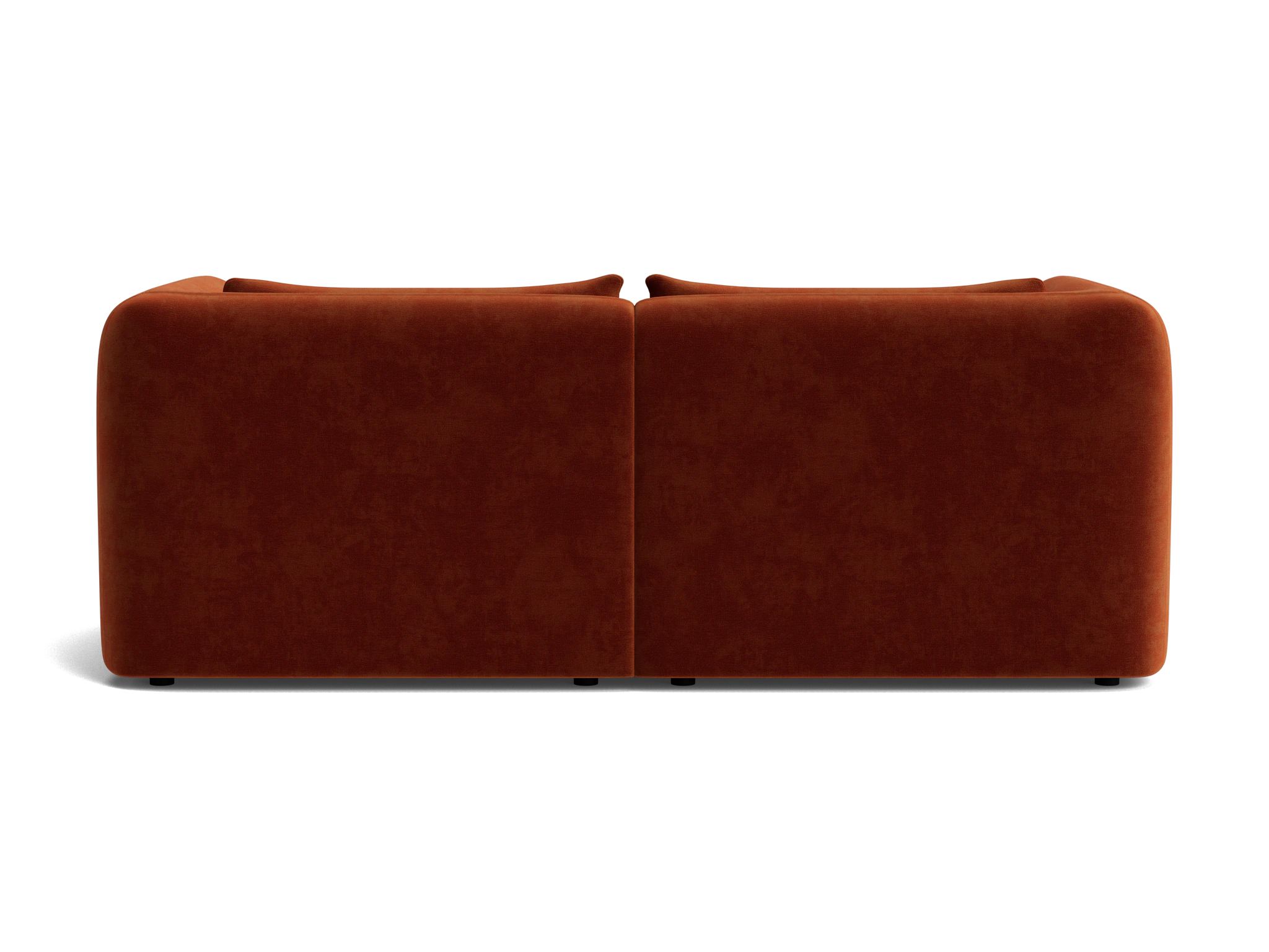 sebastian modular loveseat harper cinnamon