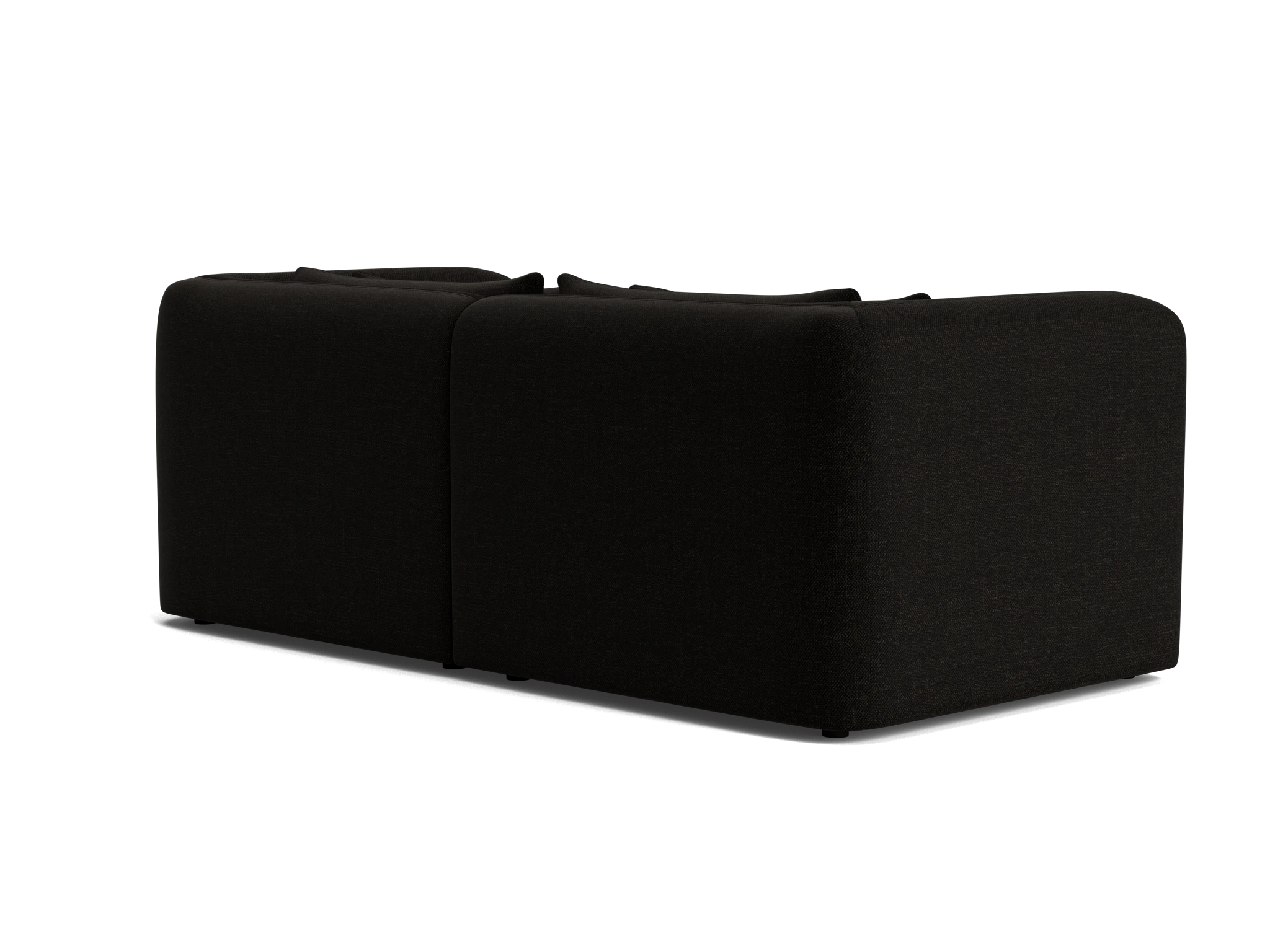 sebastian modular loveseat milo onyx