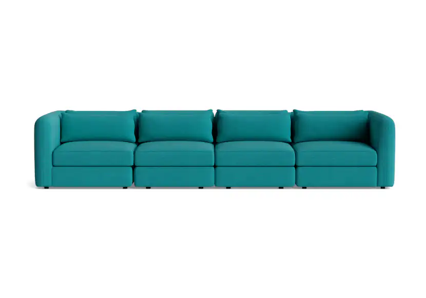 sebastian modular grand sofa lucky turquoise