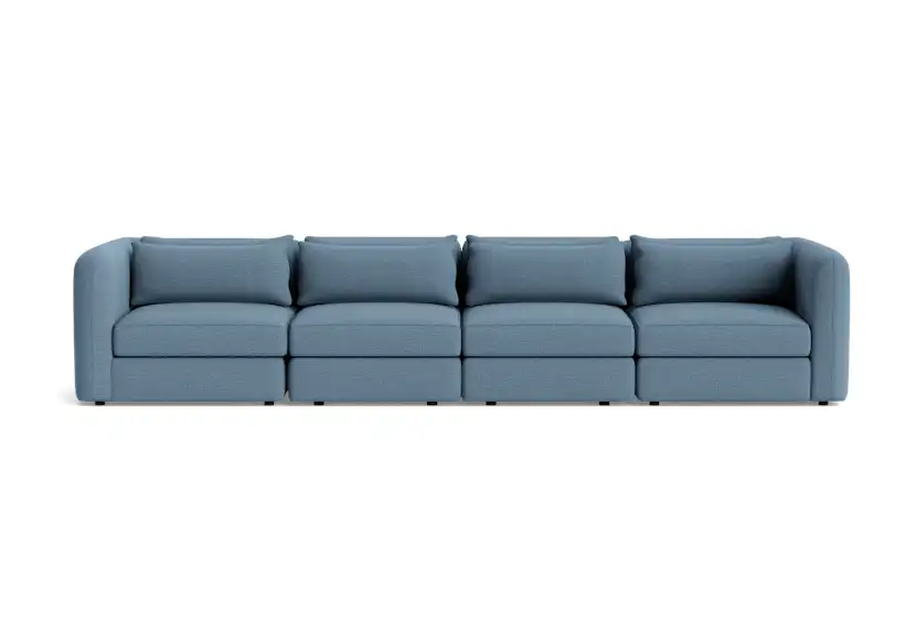 sebastian modular grand sofa milo french blue
