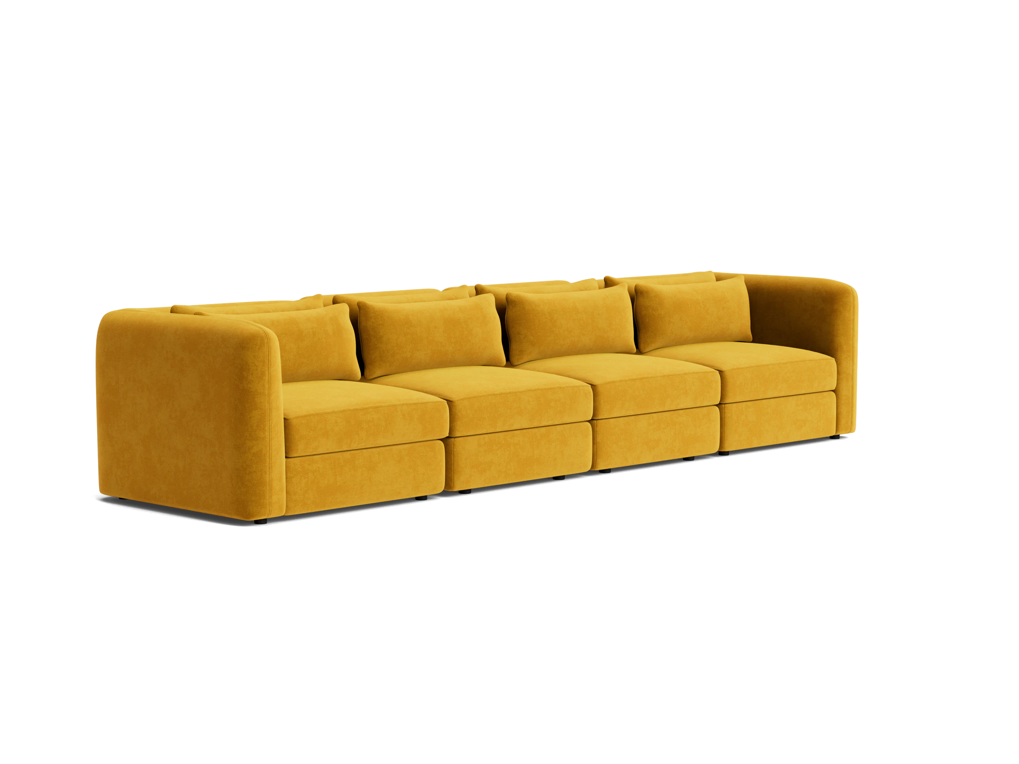 sebastian modular grand sofa harper amber gold