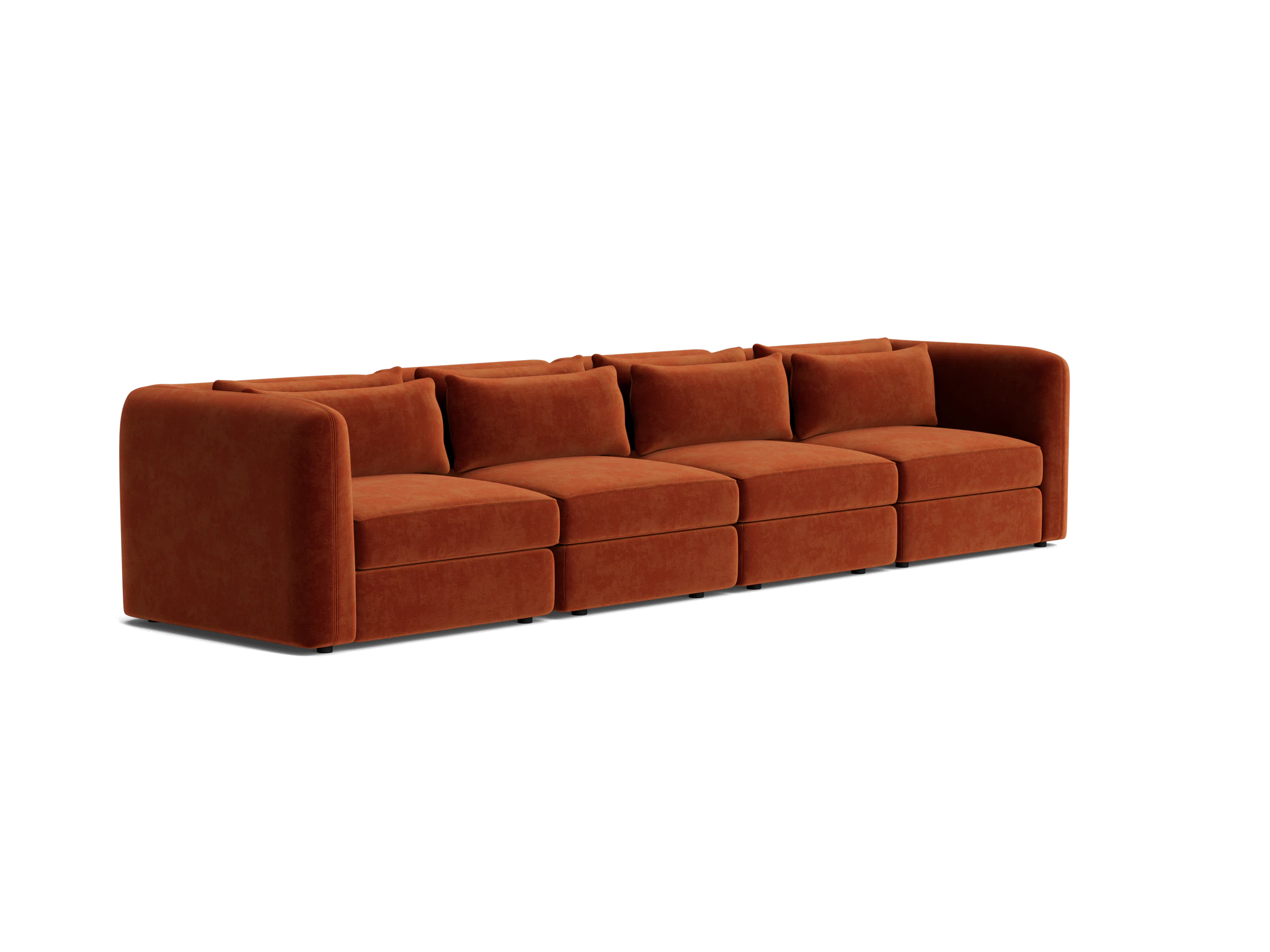 sebastian modular grand sofa harper cinnamon
