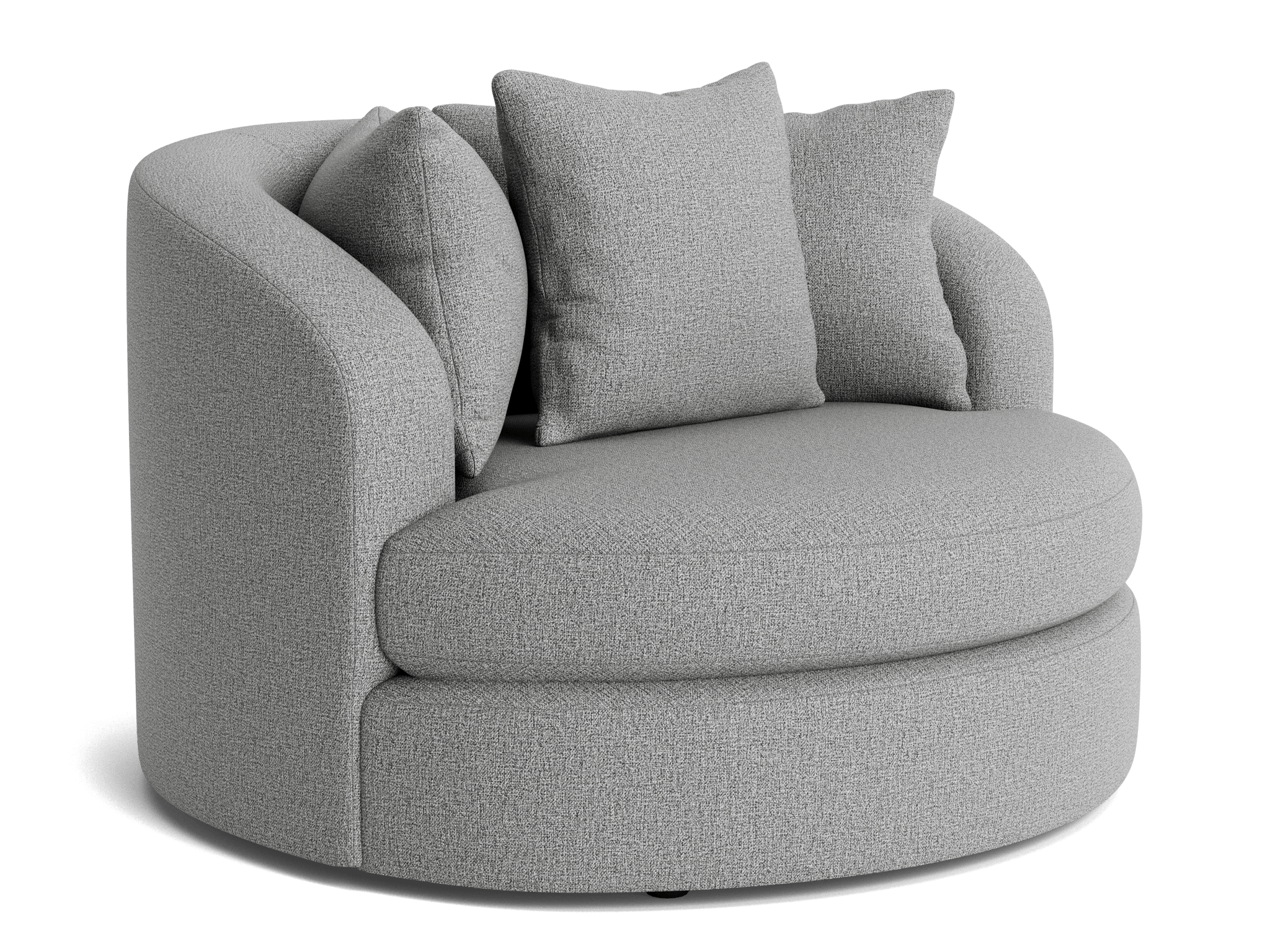 amelia grand chair taylor felt gray