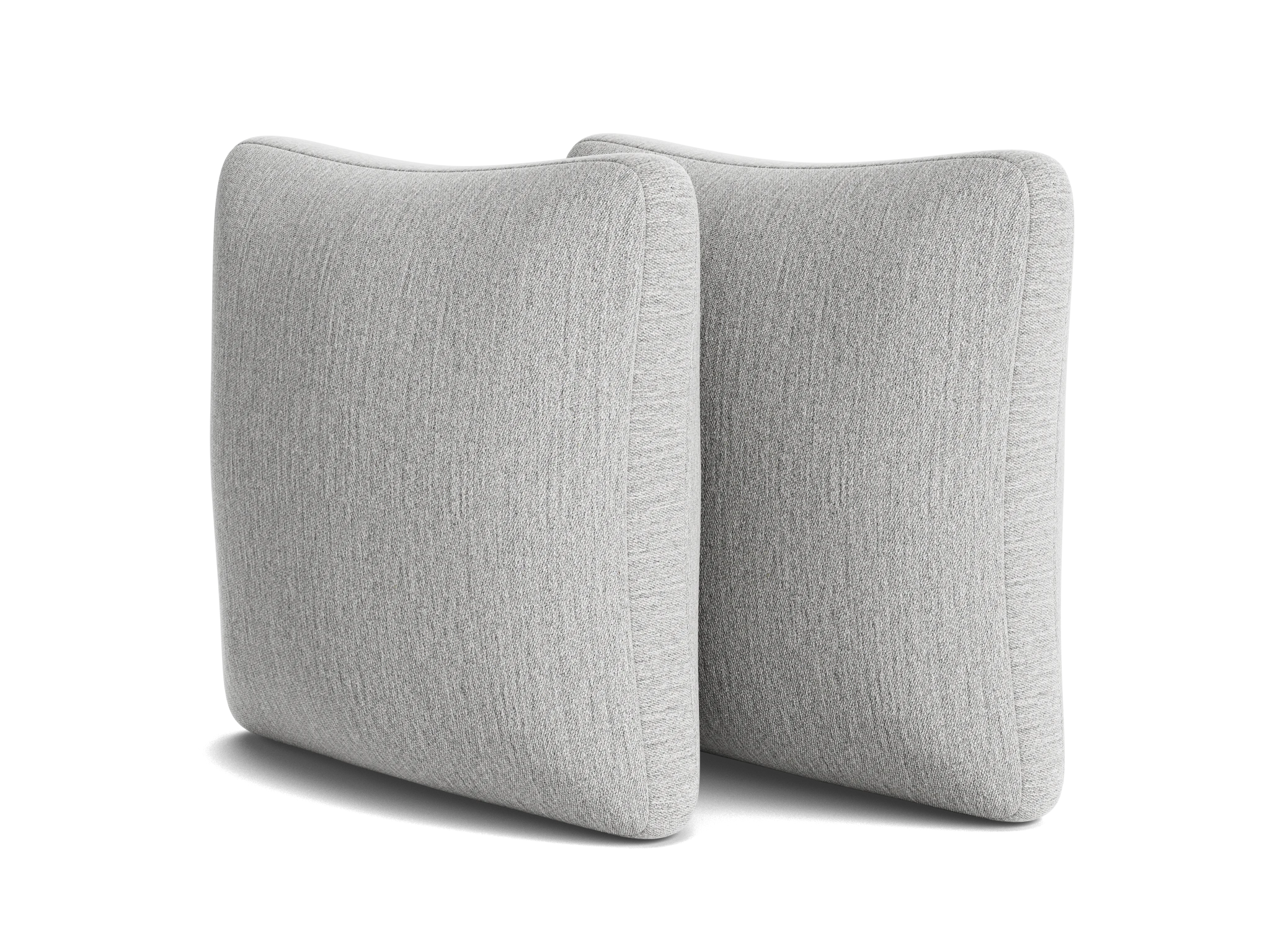 decorative boxed pillows %28set 2%29 sunbrella premier fog