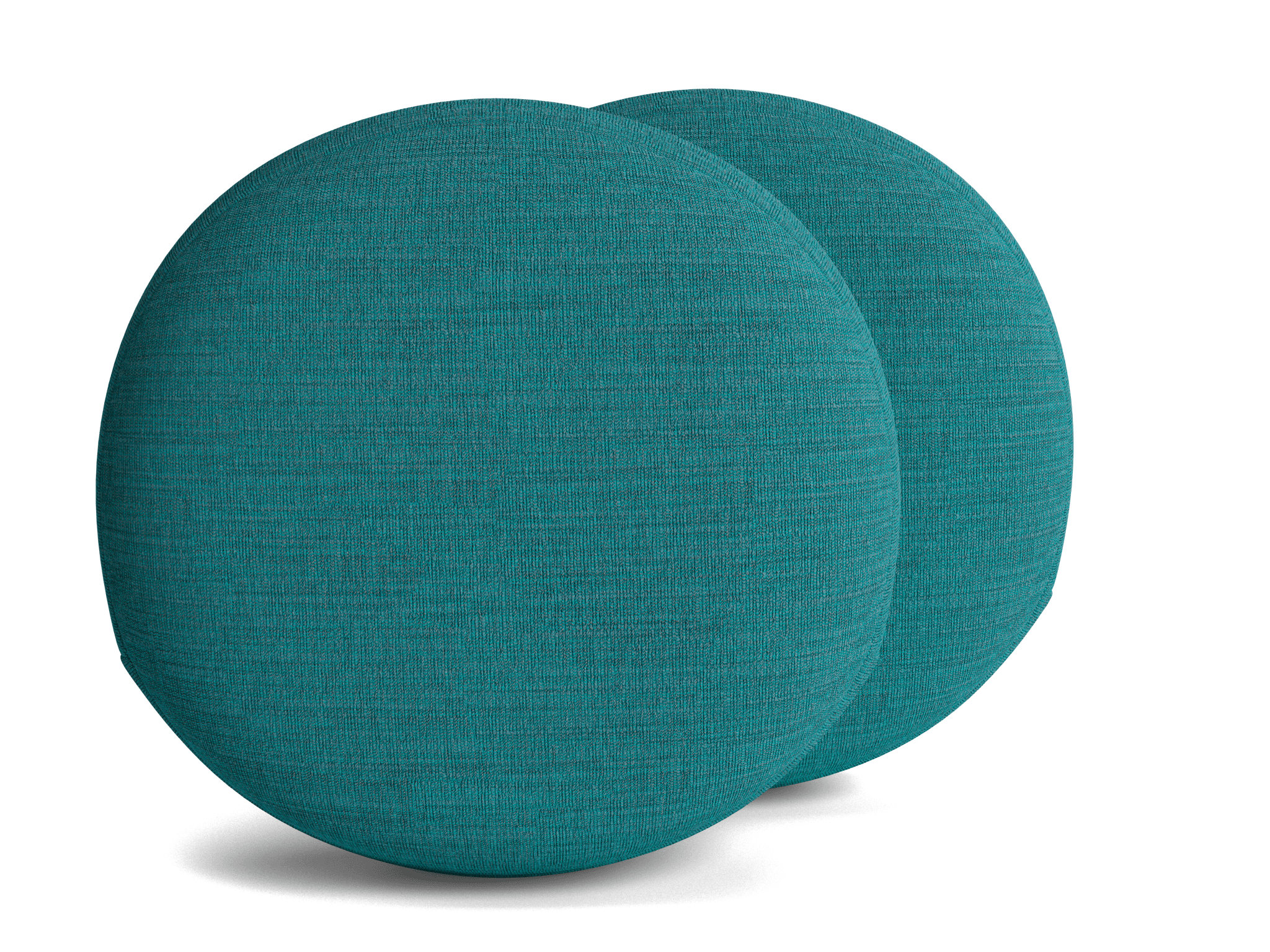 decorative round pillows %28set 2%29 lucky turquoise