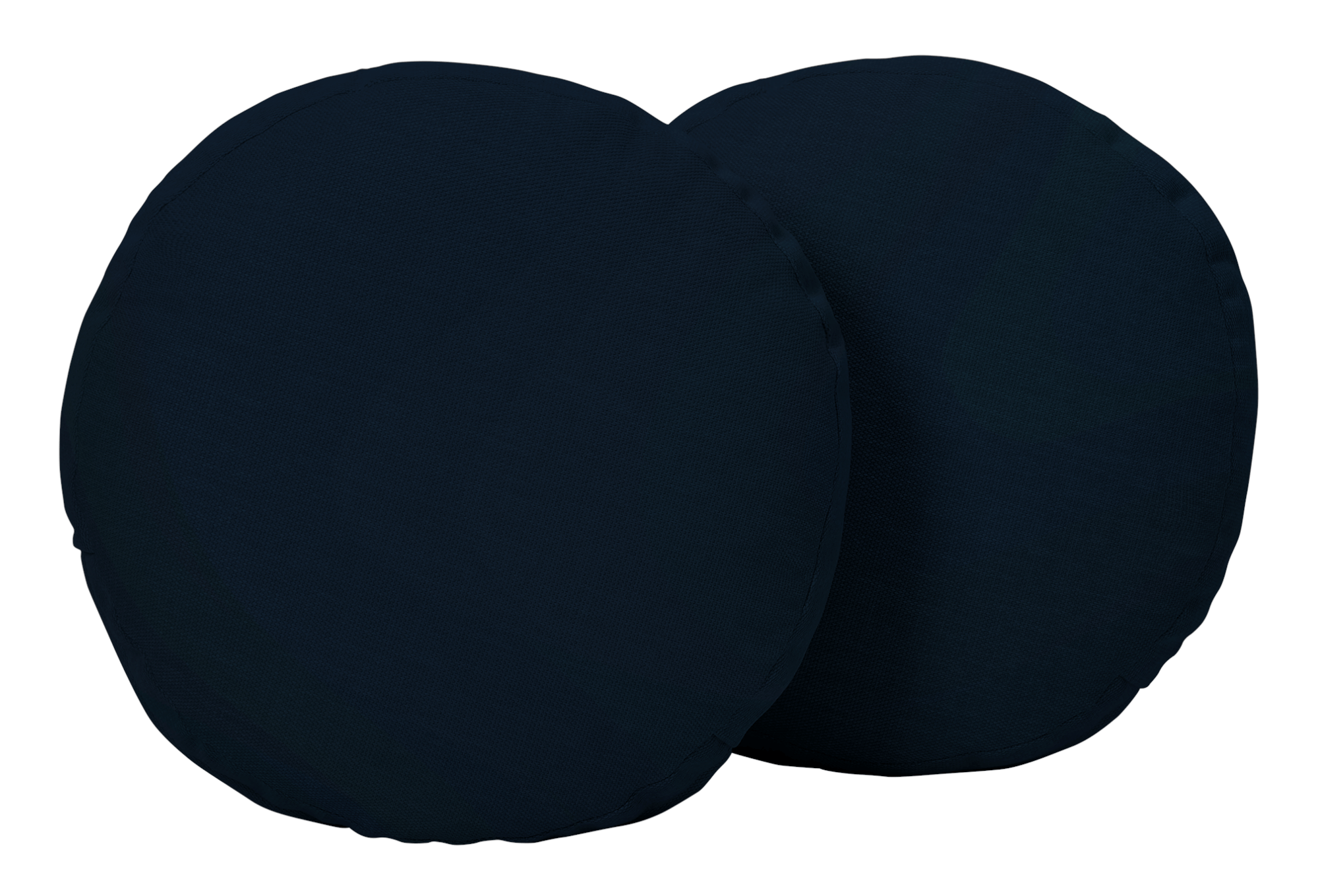 decorative round pillows %28set 2%29 bentley indigo