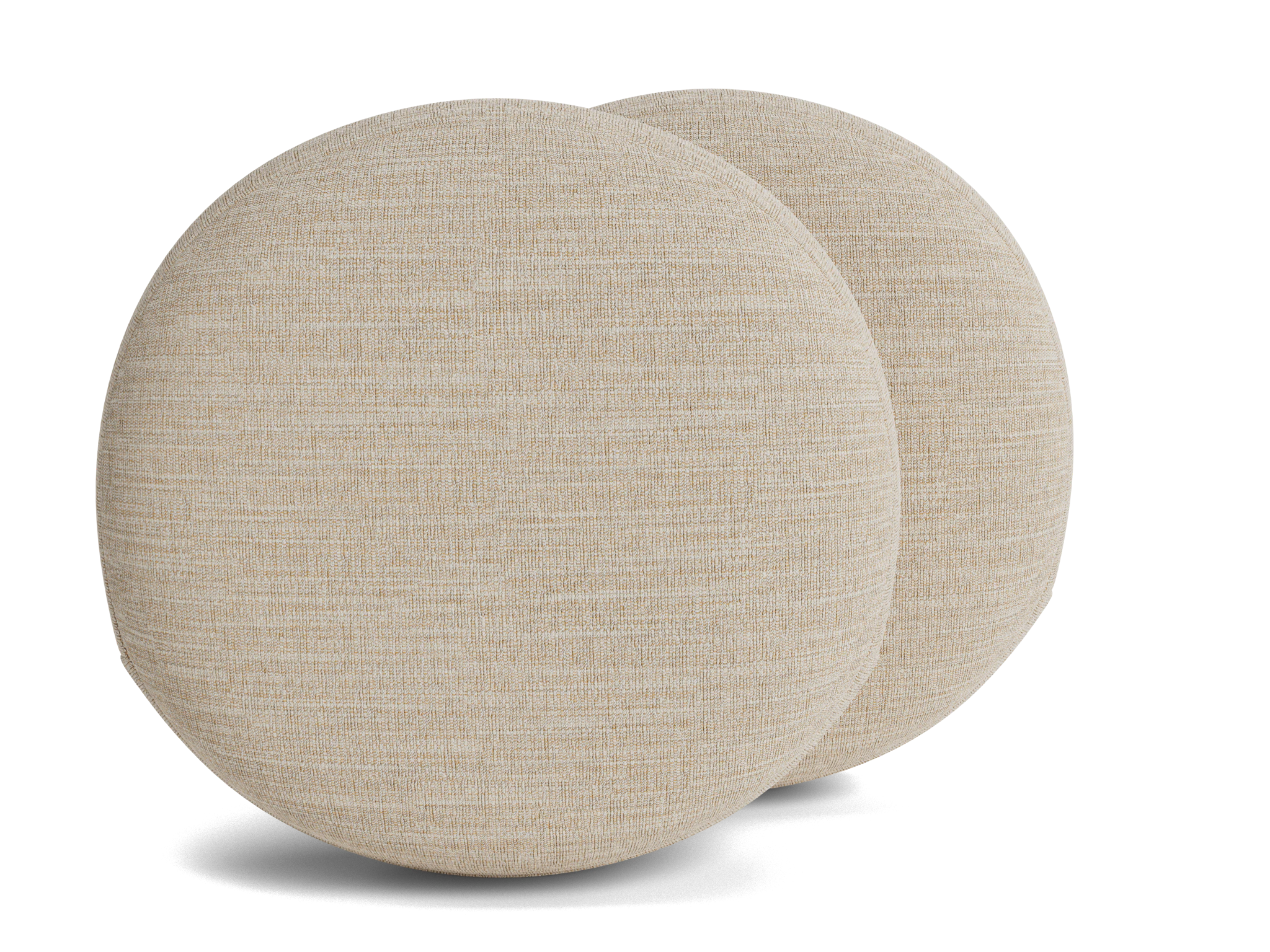 Decorative Round Pillows 16 x 16 (Set of 2)