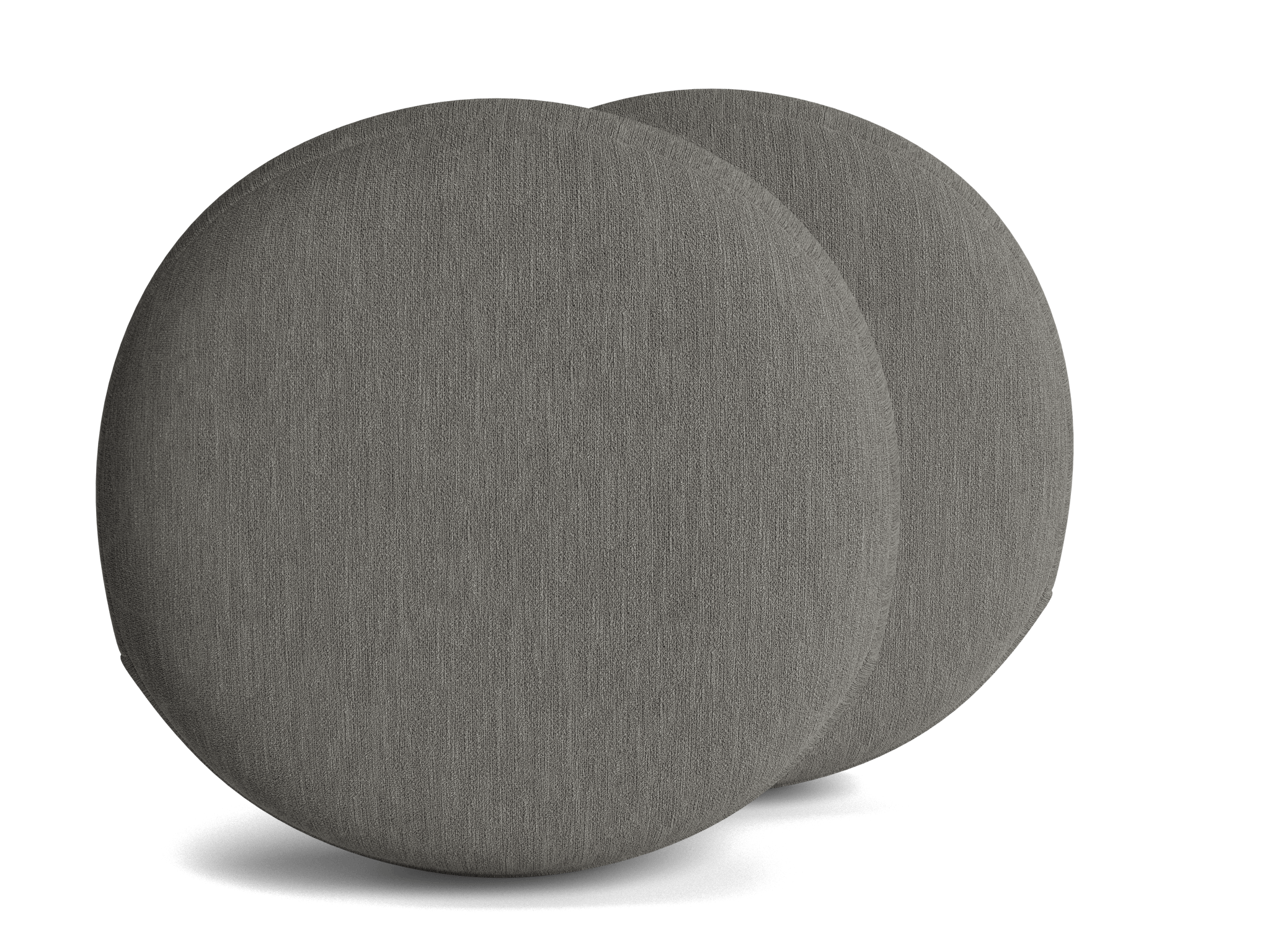 decorative round pillows %28set 2%29 bentley pewter