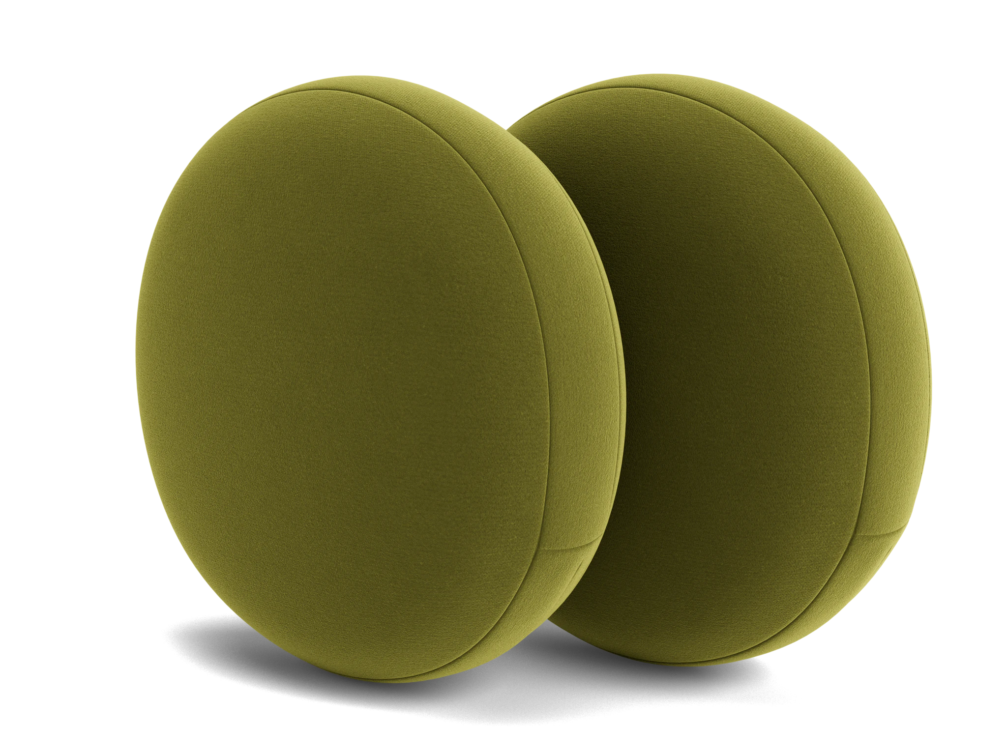 decorative round pillows %28set 2%29 royale apple