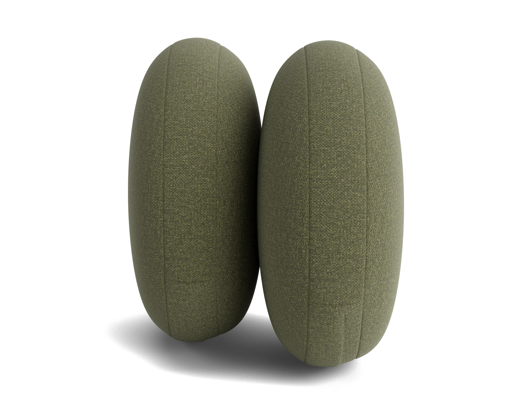 decorative round pillows %28set 2%29 faithful olive
