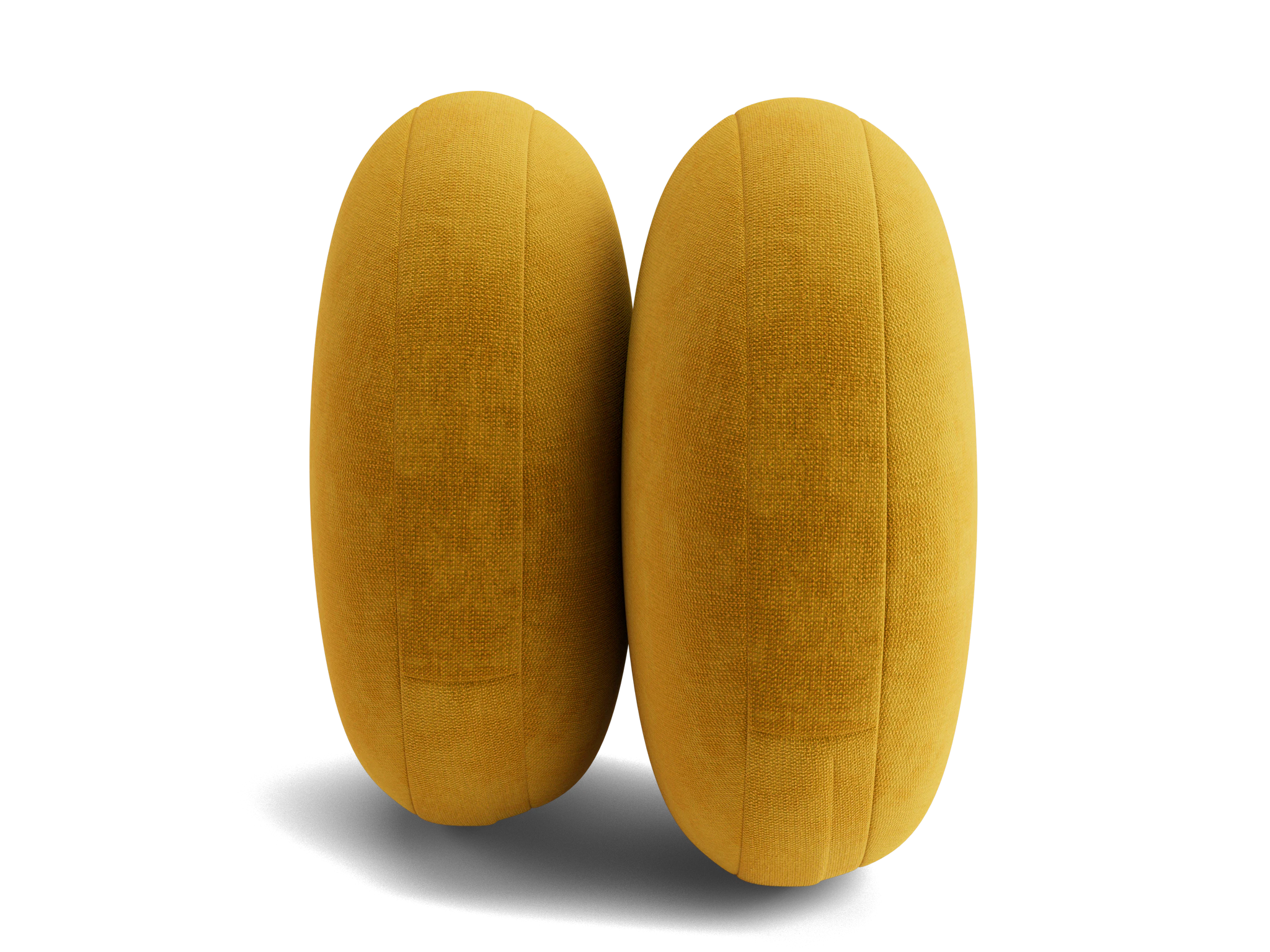 decorative round pillows %28set 2%29 harper amber gold