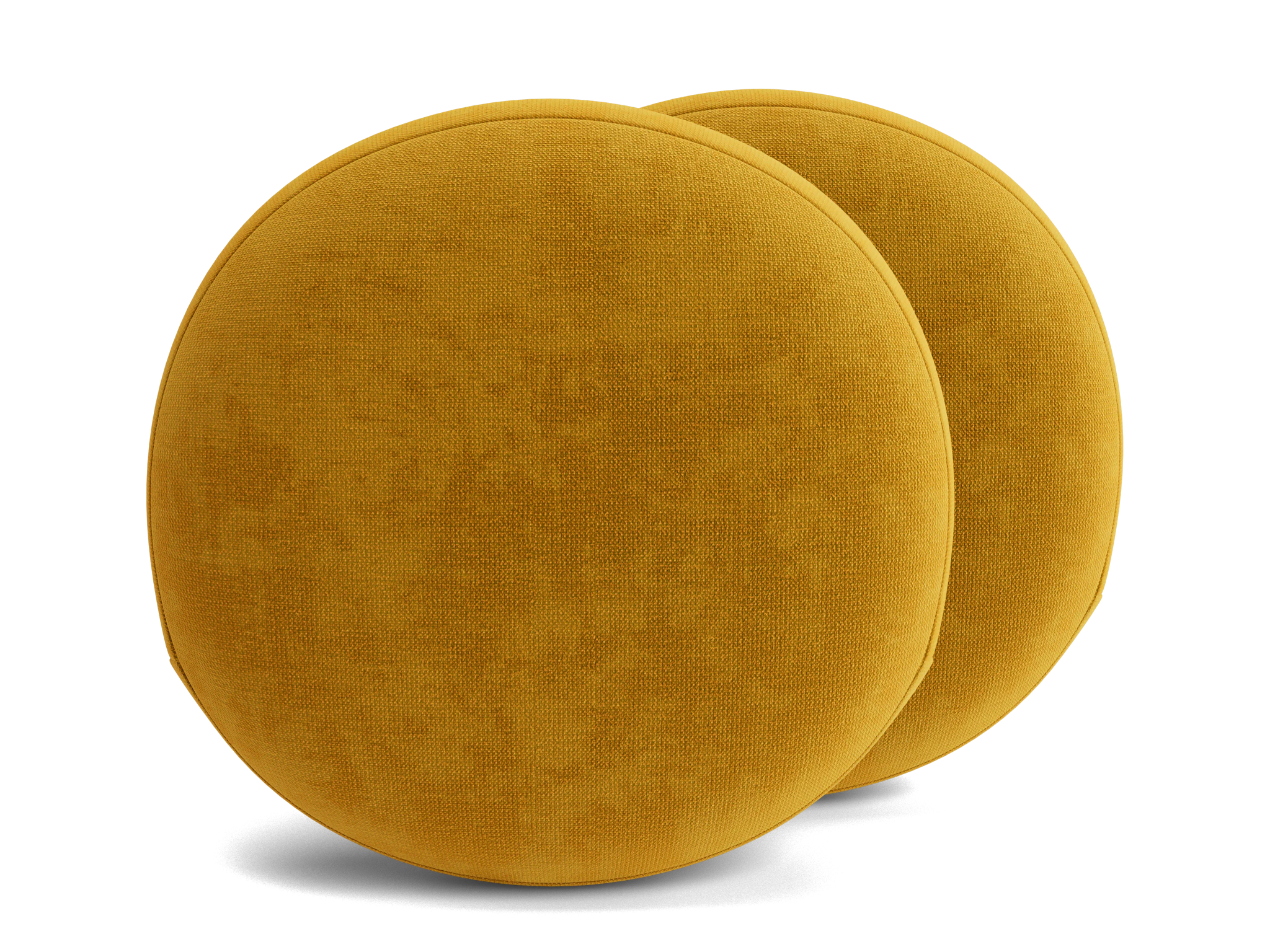 decorative round pillows %28set 2%29 harper amber gold