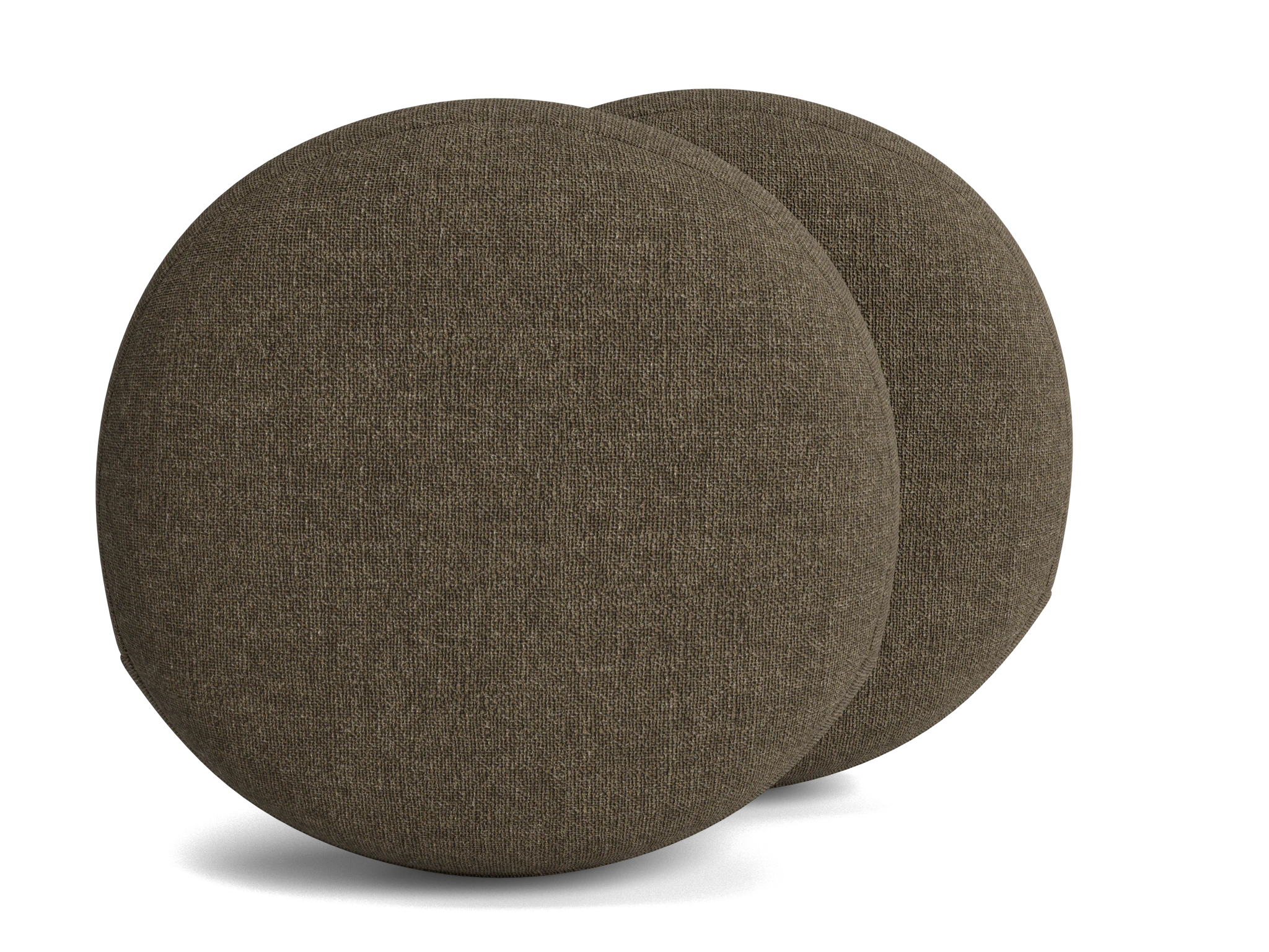 Decorative Round Pillows 16 x 16 (Set of 2)