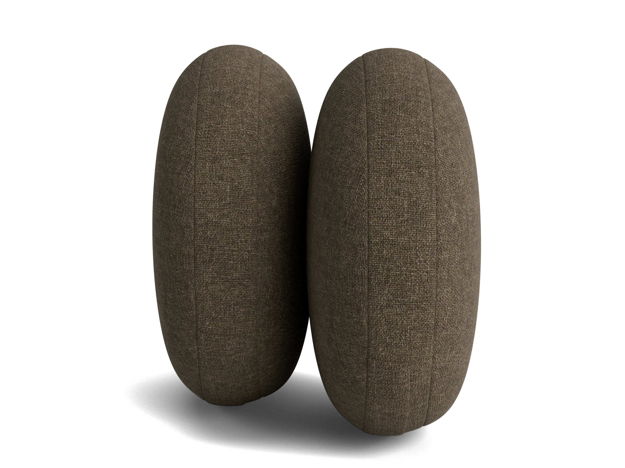 decorative round pillows %28set 2%29 leuven olive