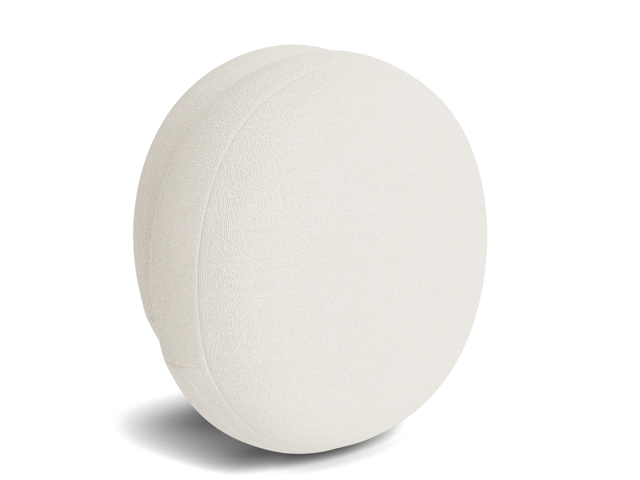 decorative round pillows %28set 2%29 leuven snow