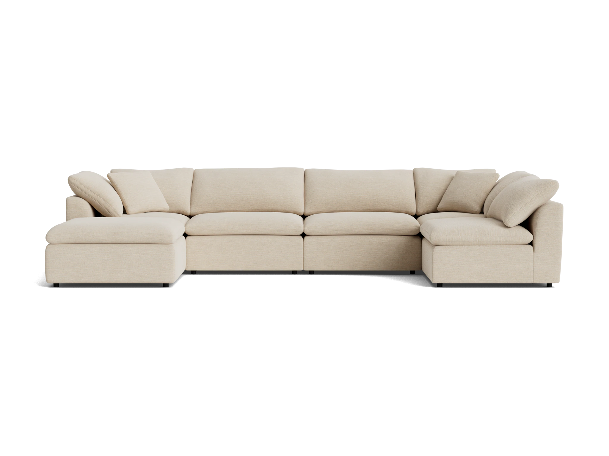Bryant Modular Grand U-Sofa Bumper Sectional