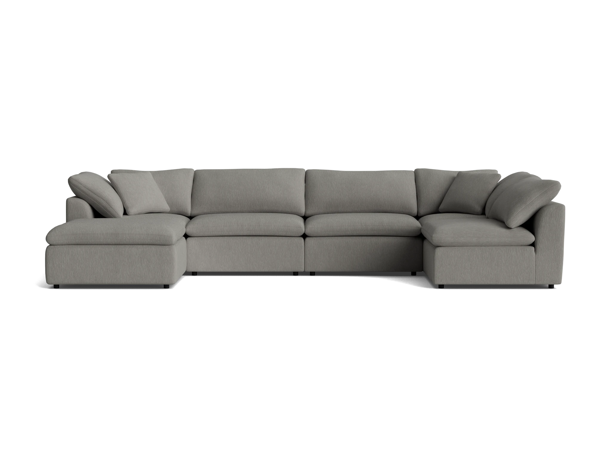 bryant modular grand sofa bumper sectional bentley pewter