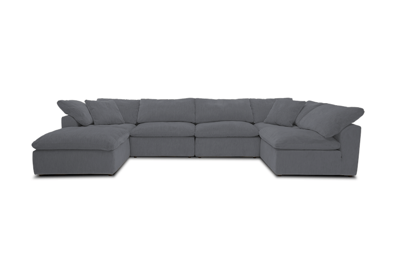 bryant modular grand sofa bumper sectional essence ash