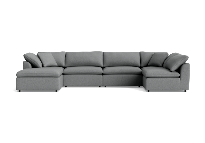 bryant modular grand sofa bumper sectional essence ash
