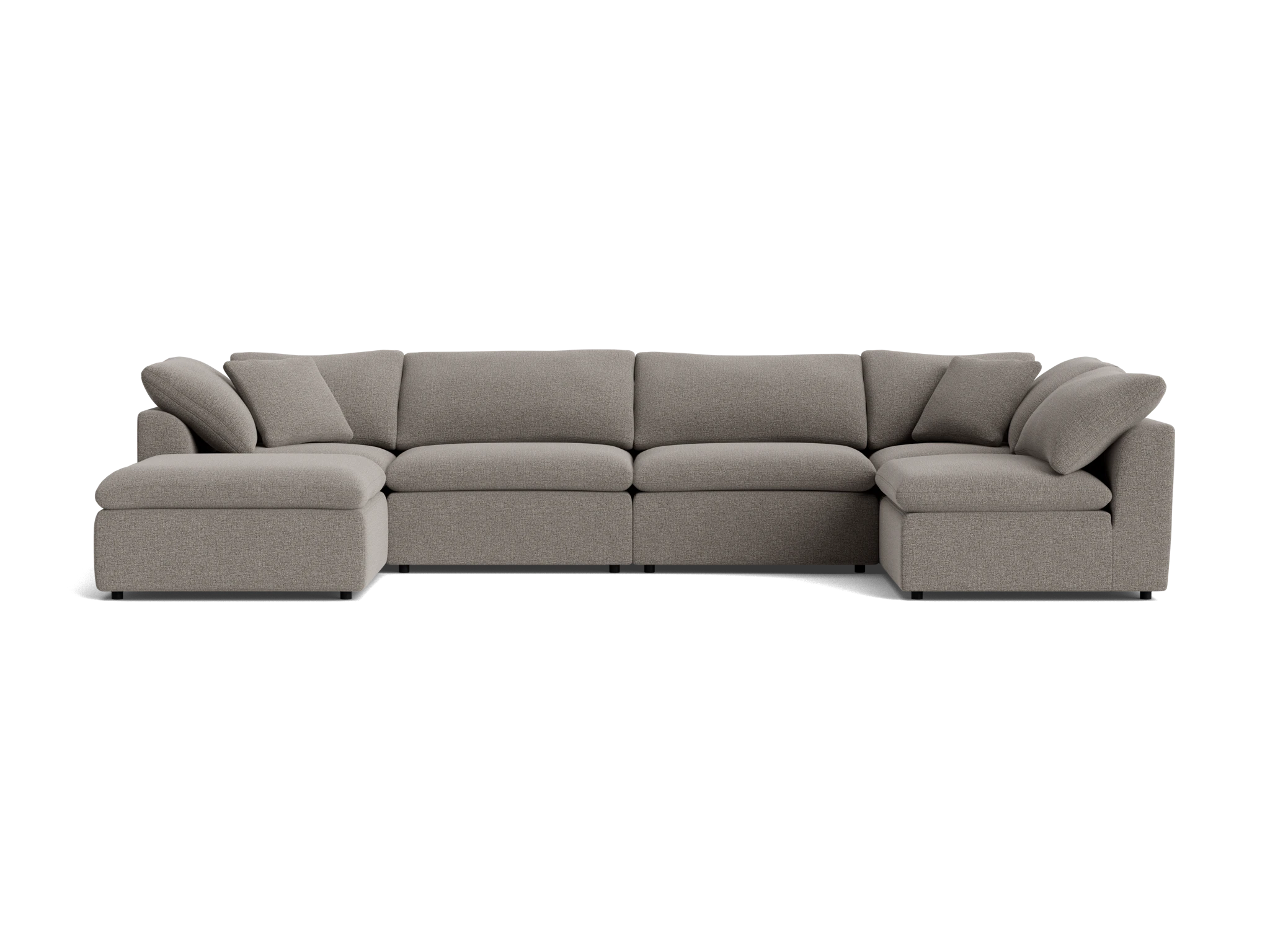bryant modular grand sofa bumper sectional cody slate