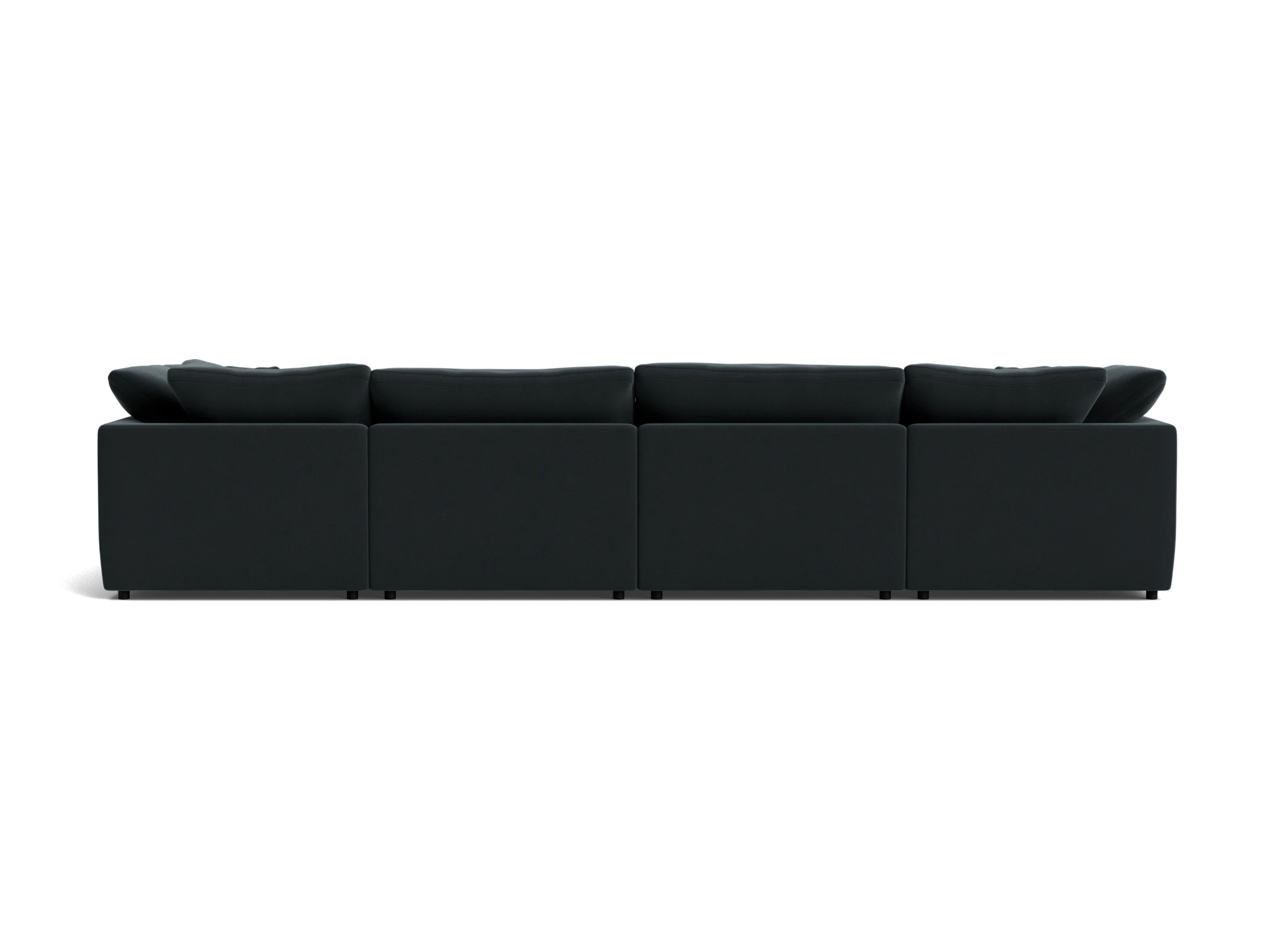 bryant modular grand sofa bumper sectional royale gunmetal