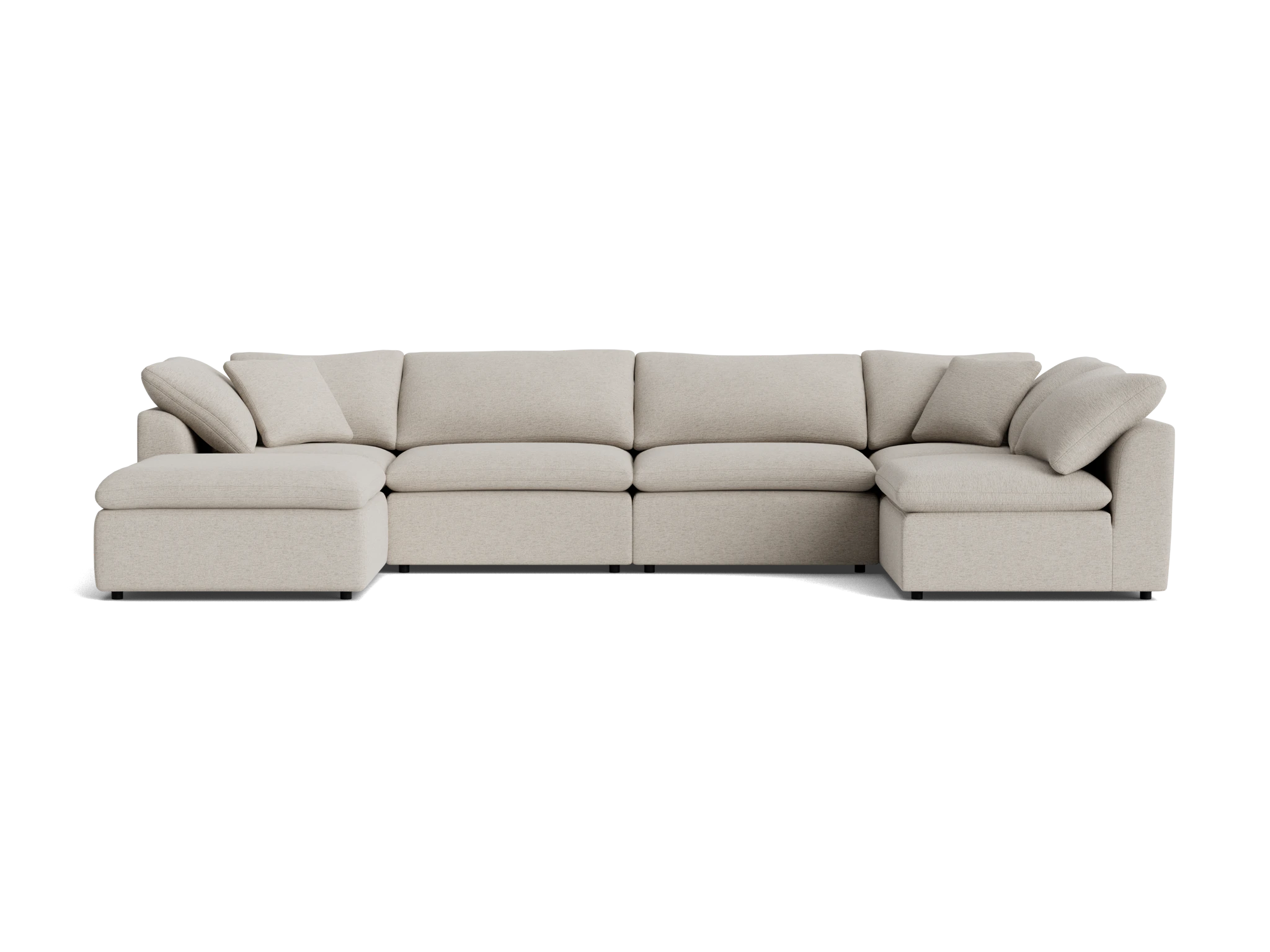 bryant modular grand sofa bumper sectional merit dove