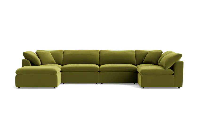 bryant modular grand sofa bumper sectional royale apple