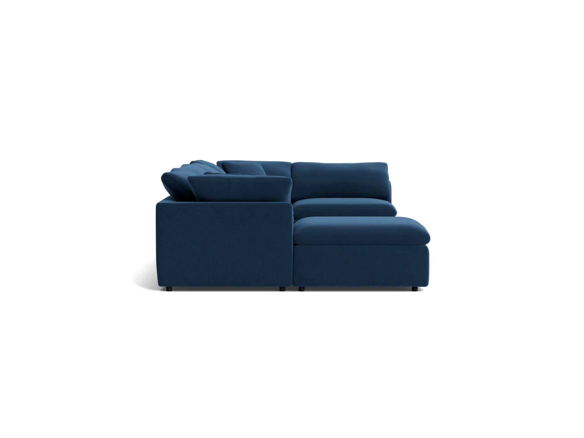 bryant modular grand sofa bumper sectional royale cobalt