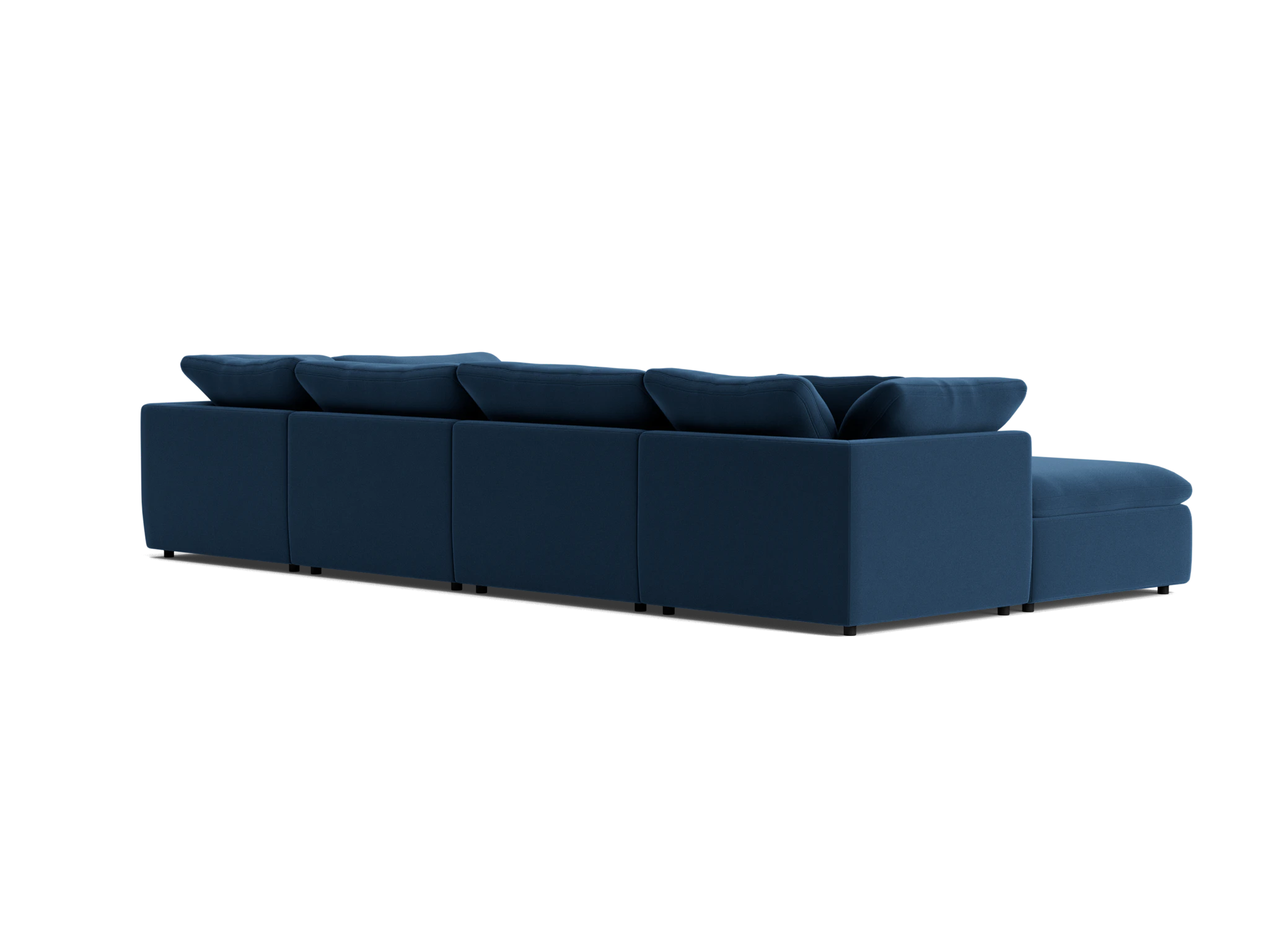 bryant modular grand sofa bumper sectional royale cobalt