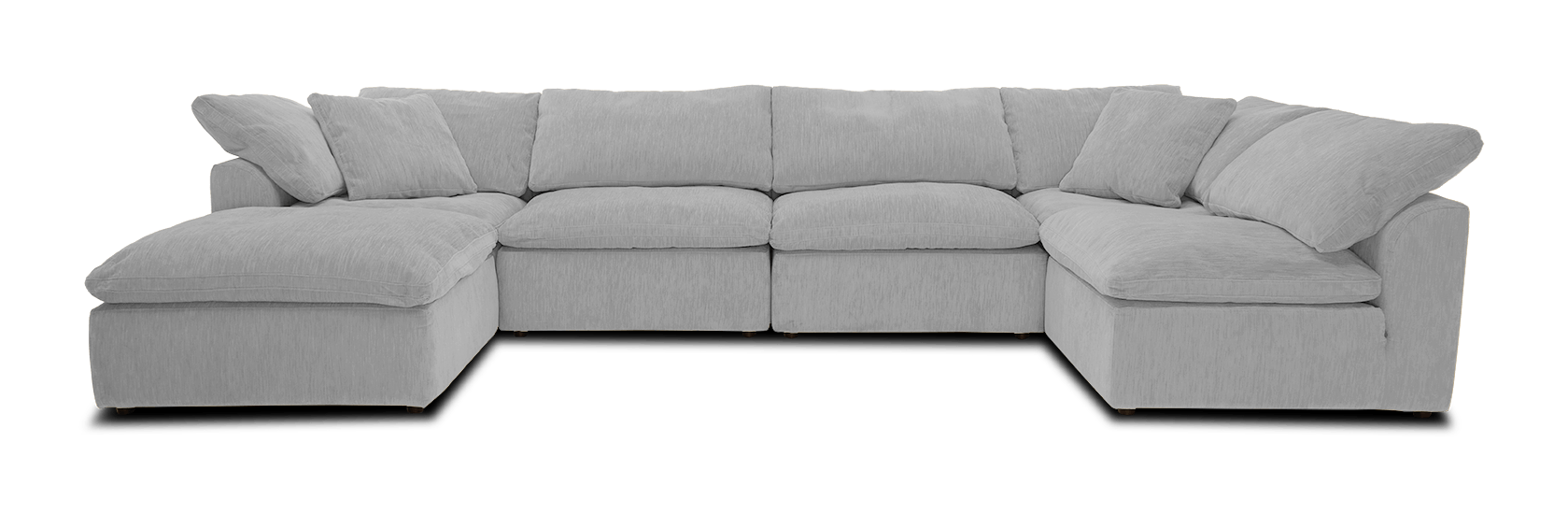 bryant modular grand sofa bumper sectional milo dove