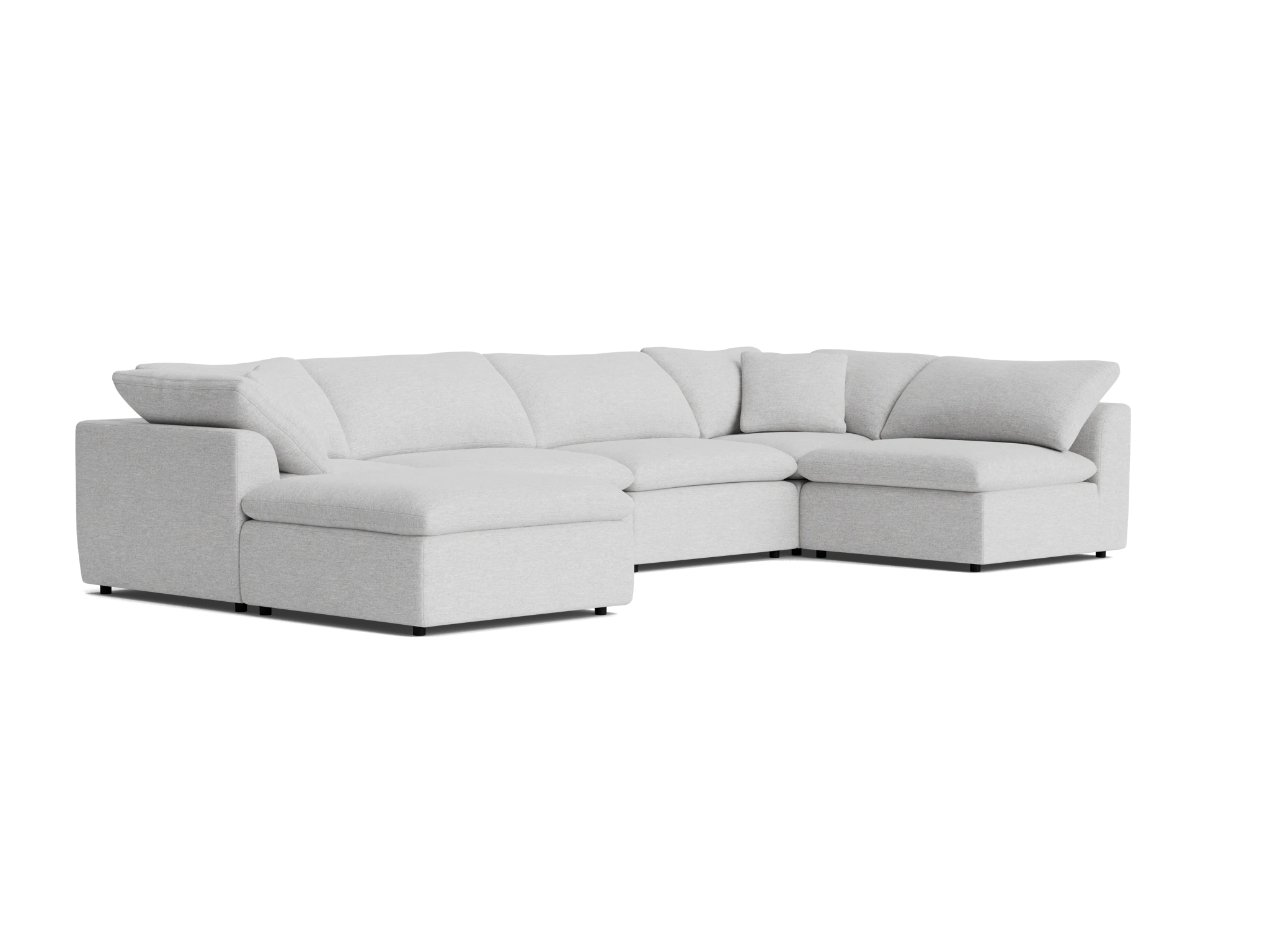 bryant modular grand sofa bumper sectional milo dove