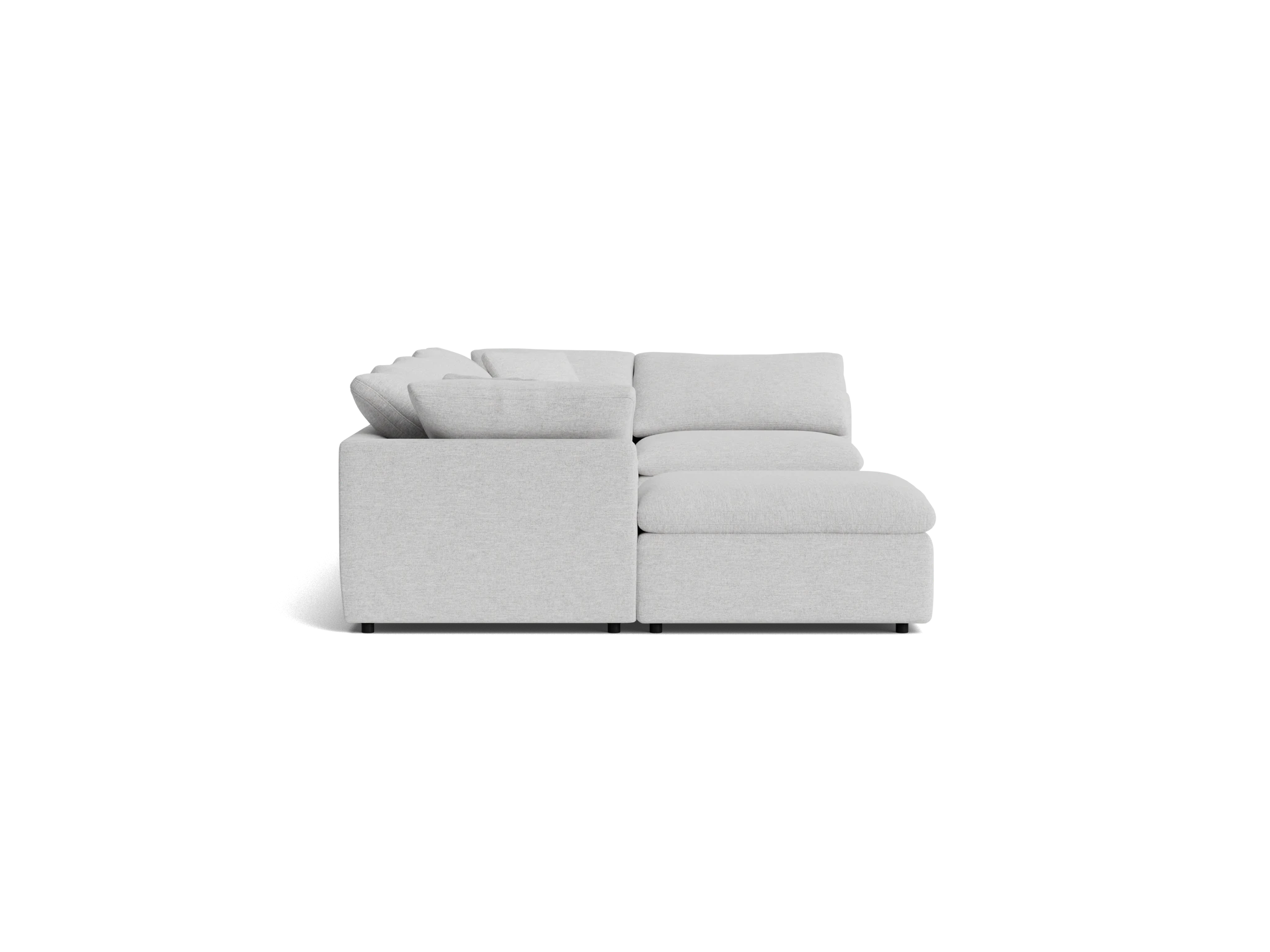 bryant modular grand sofa bumper sectional milo dove