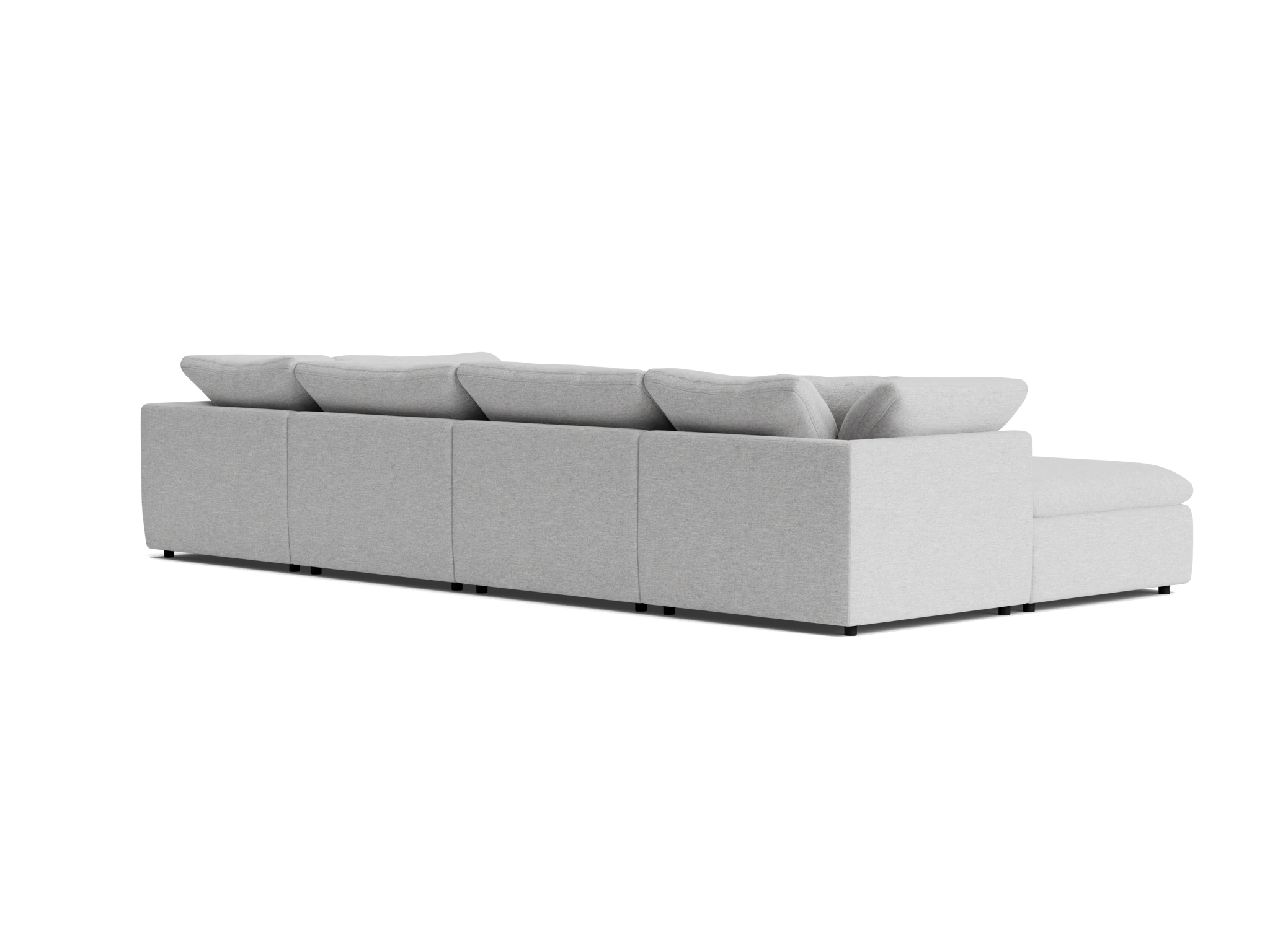 bryant modular grand sofa bumper sectional milo dove
