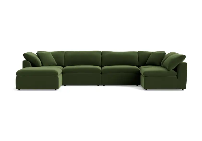 bryant modular grand sofa bumper sectional royale forest