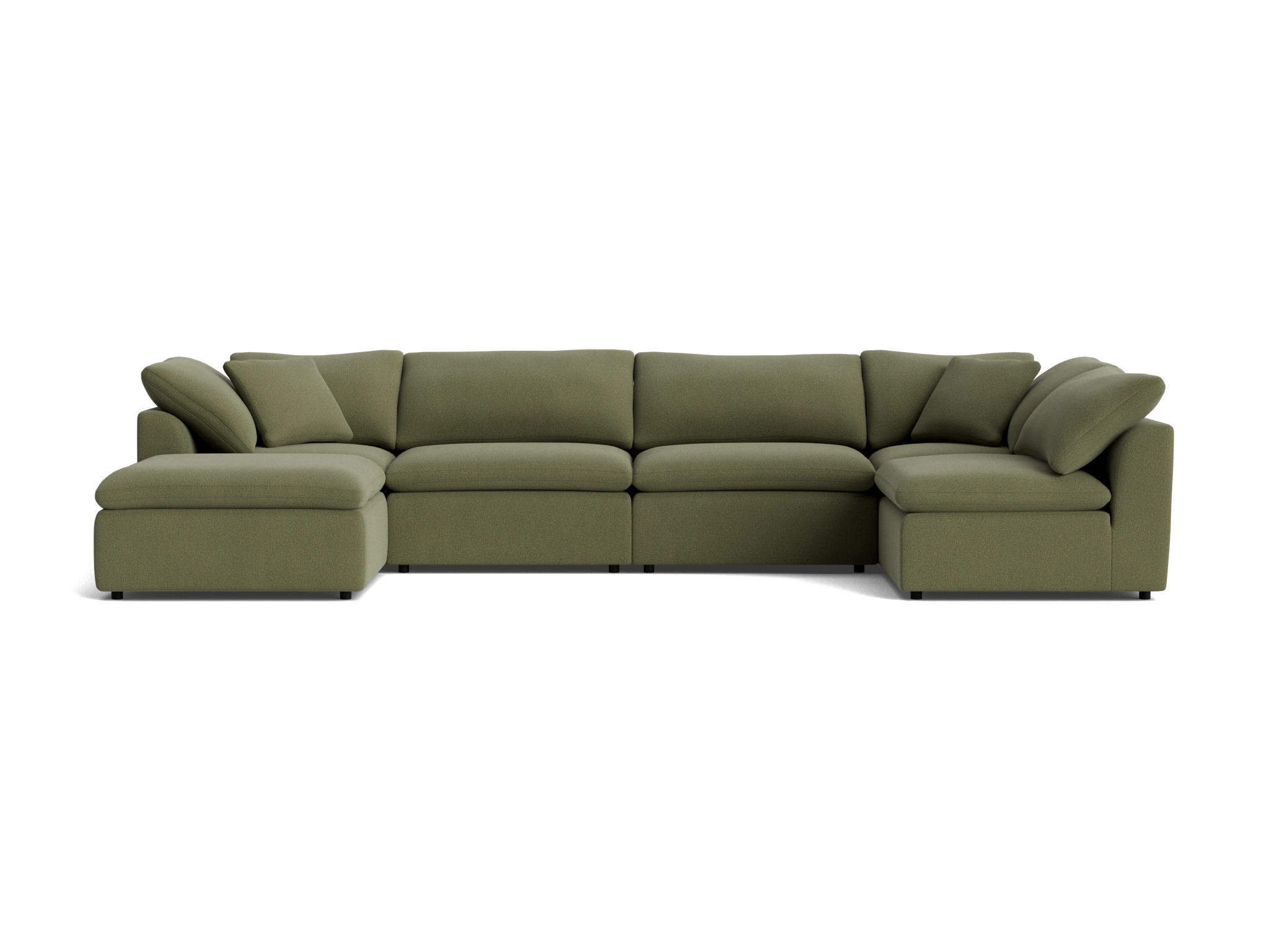 bryant modular grand sofa bumper sectional faithful olive