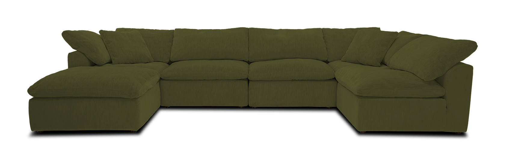 bryant modular grand sofa bumper sectional faithful olive