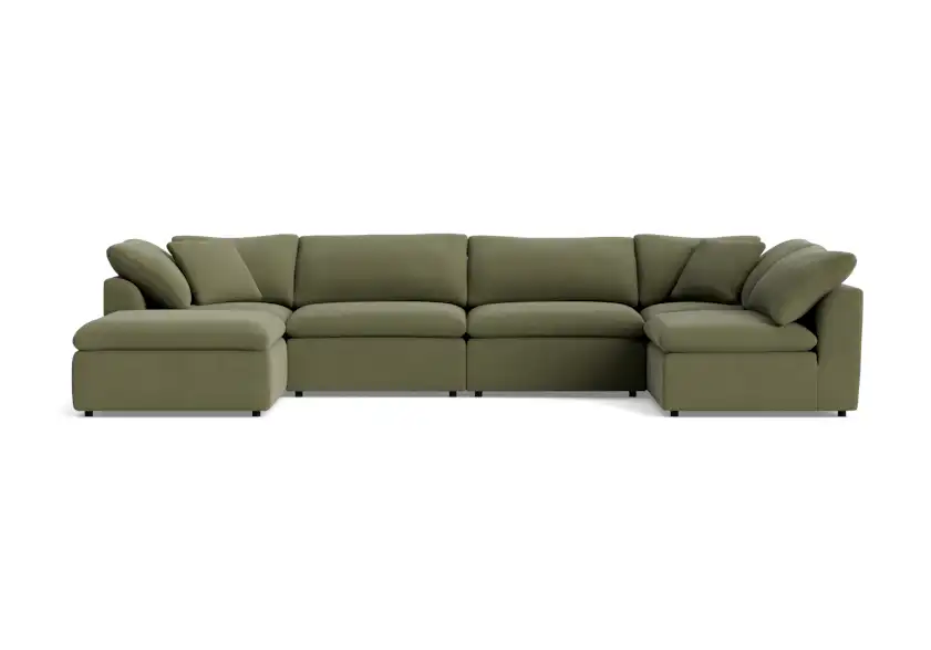 bryant modular grand sofa bumper sectional faithful olive