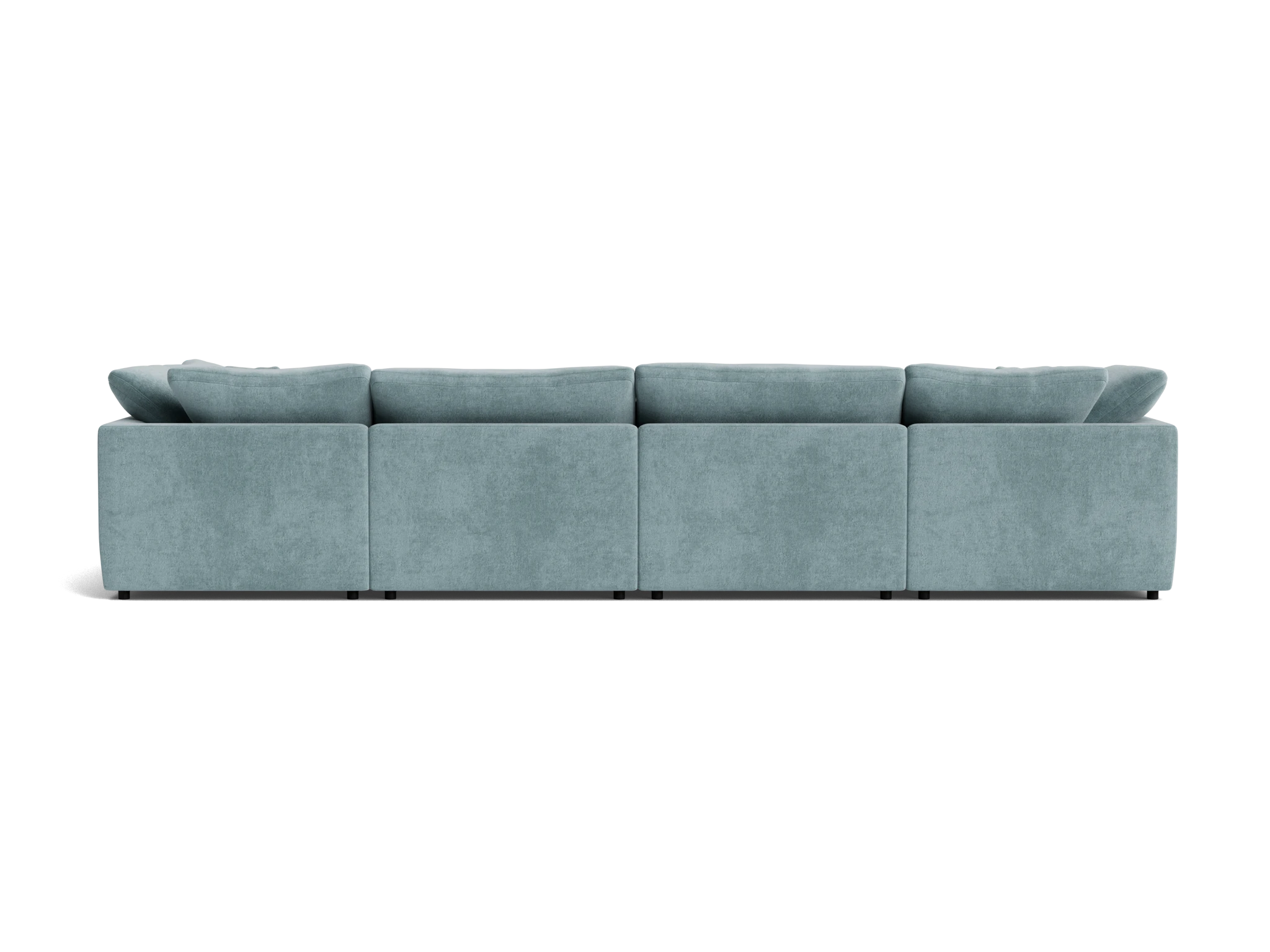 bryant modular grand sofa bumper sectional plush mist