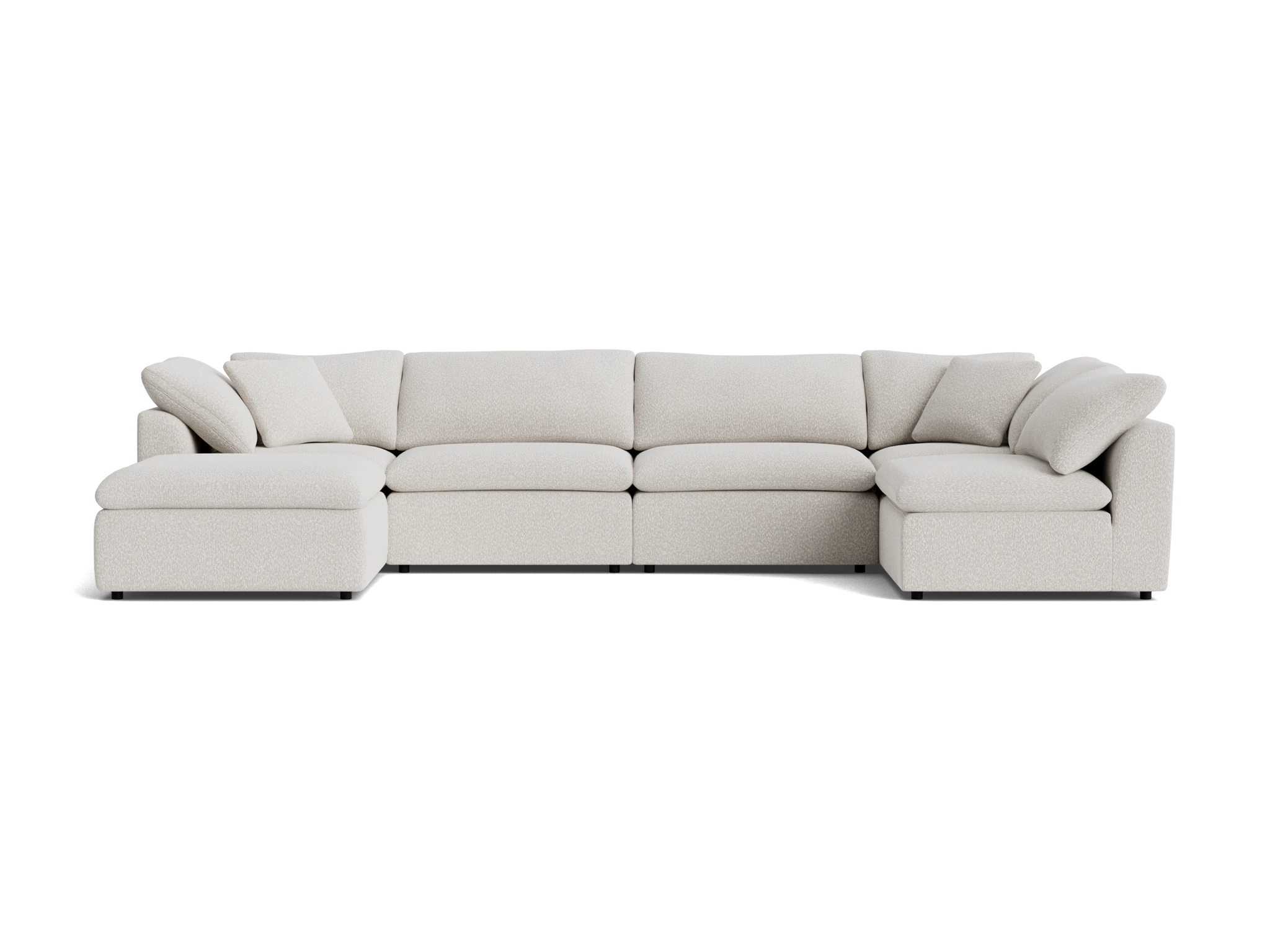 bryant modular grand sofa bumper sectional bloke cotton